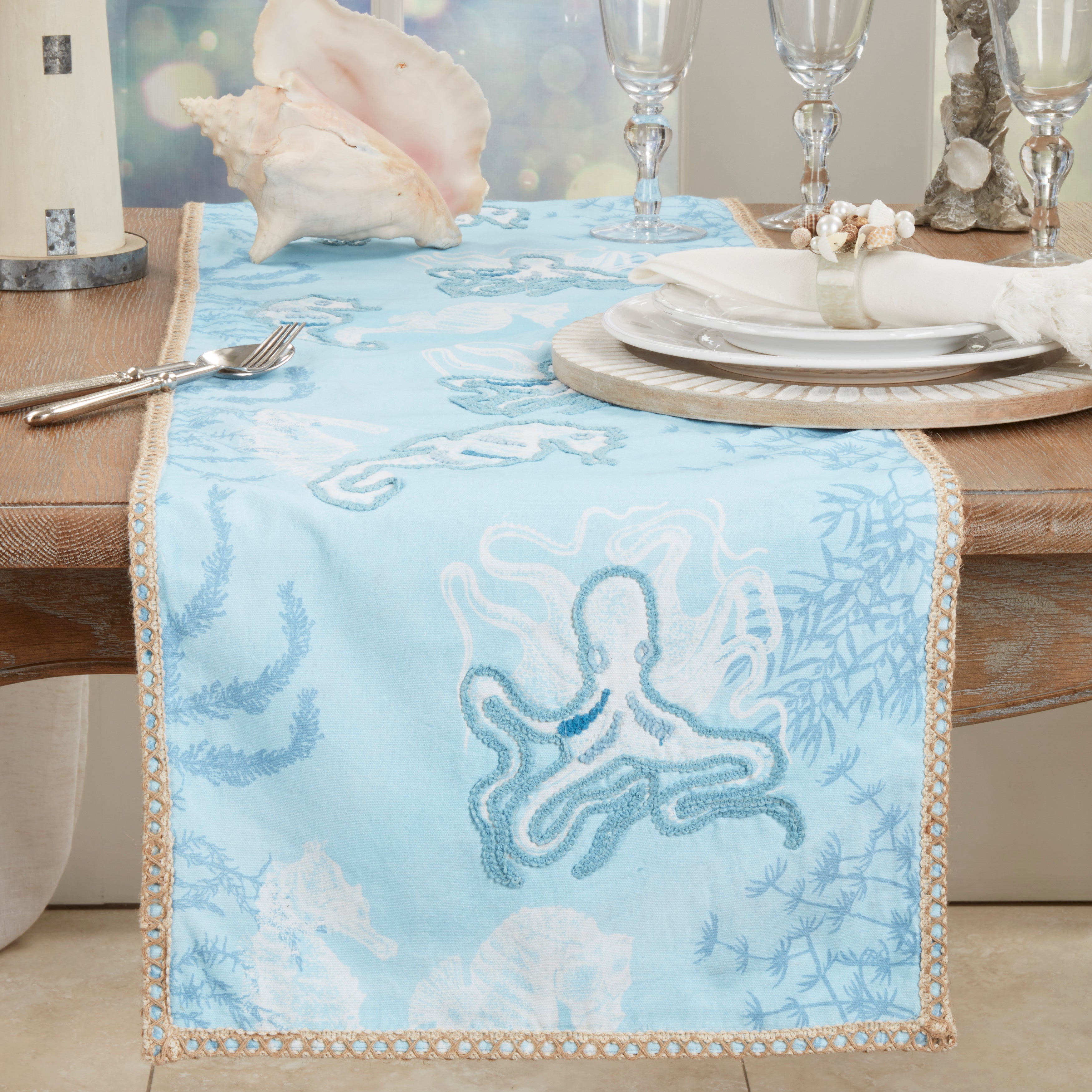Sealife Serenity Table Runner