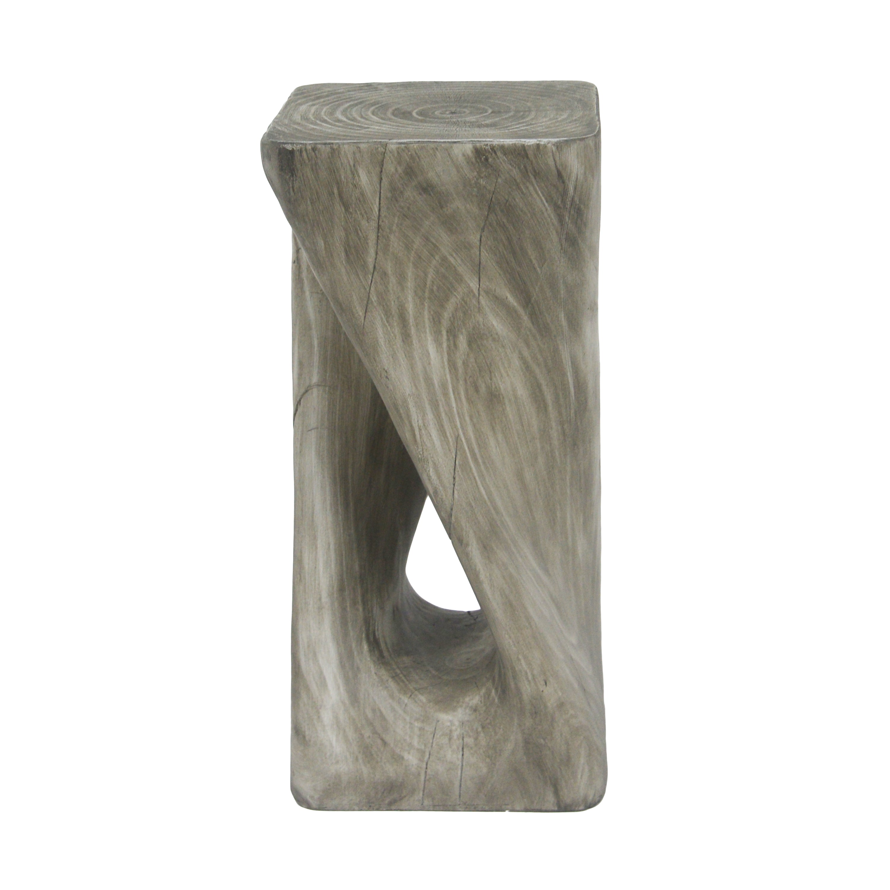 Twist Shape Accent Table