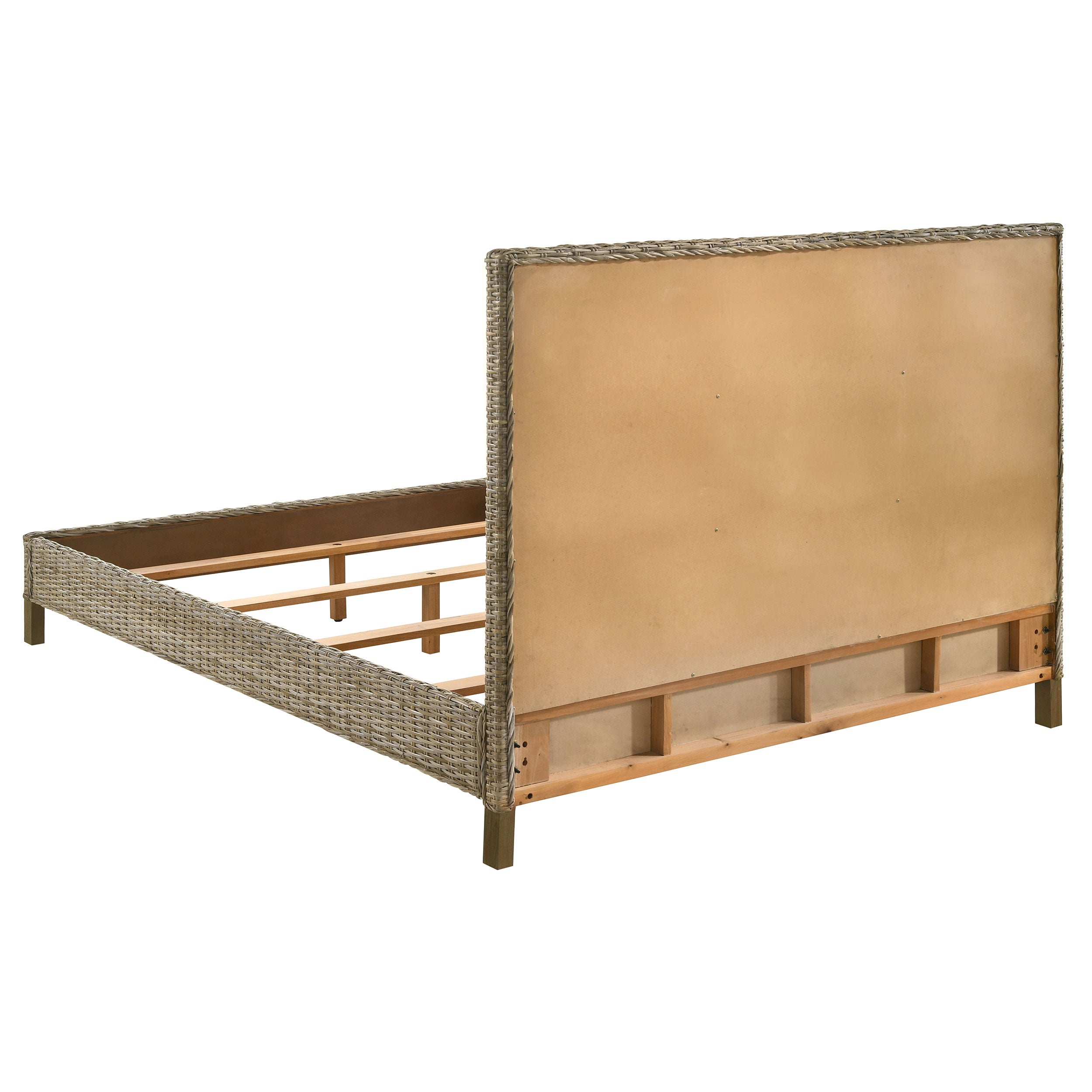 Almaden Kubu Grey Panel Bed