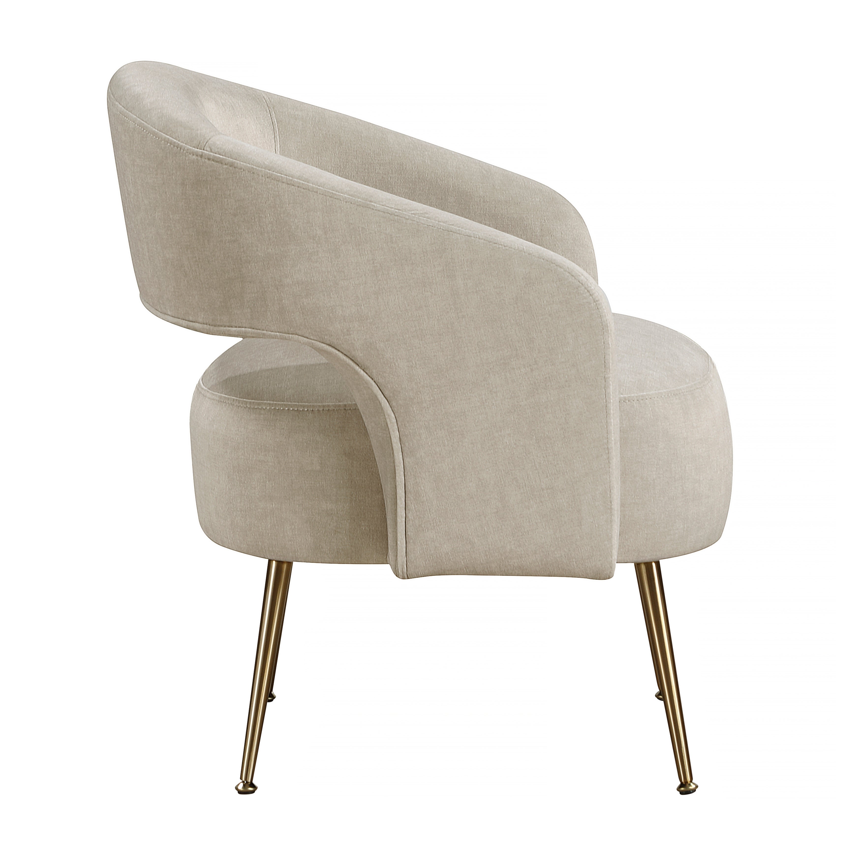 Modern Dark Green Soft Velvet Accent Chair Plush Foam Comfort Upholstery Gold Finish Legs Luxurious Living Room Furniture 1pc