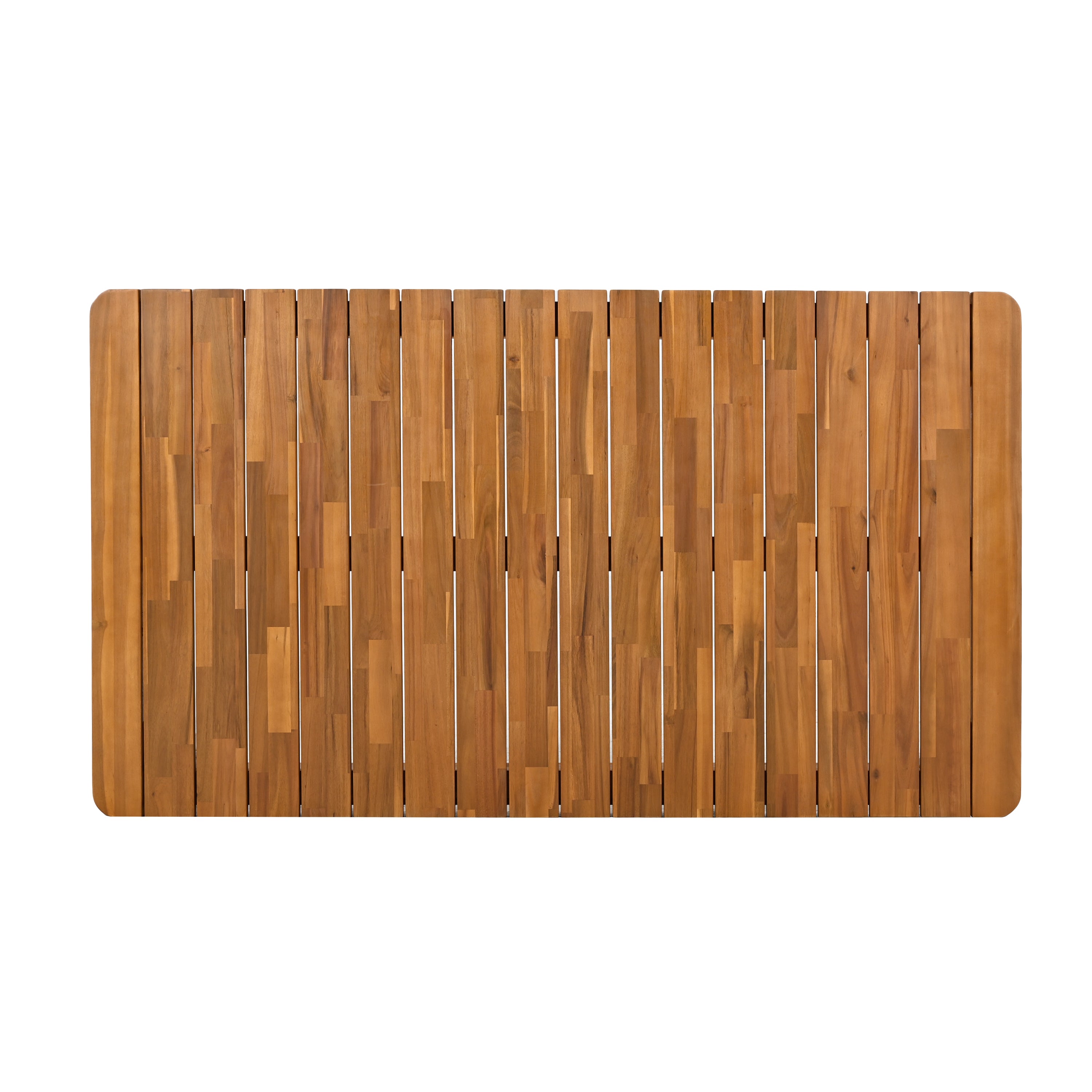 Acacia Wood Rectangular Outdoor Dining Table