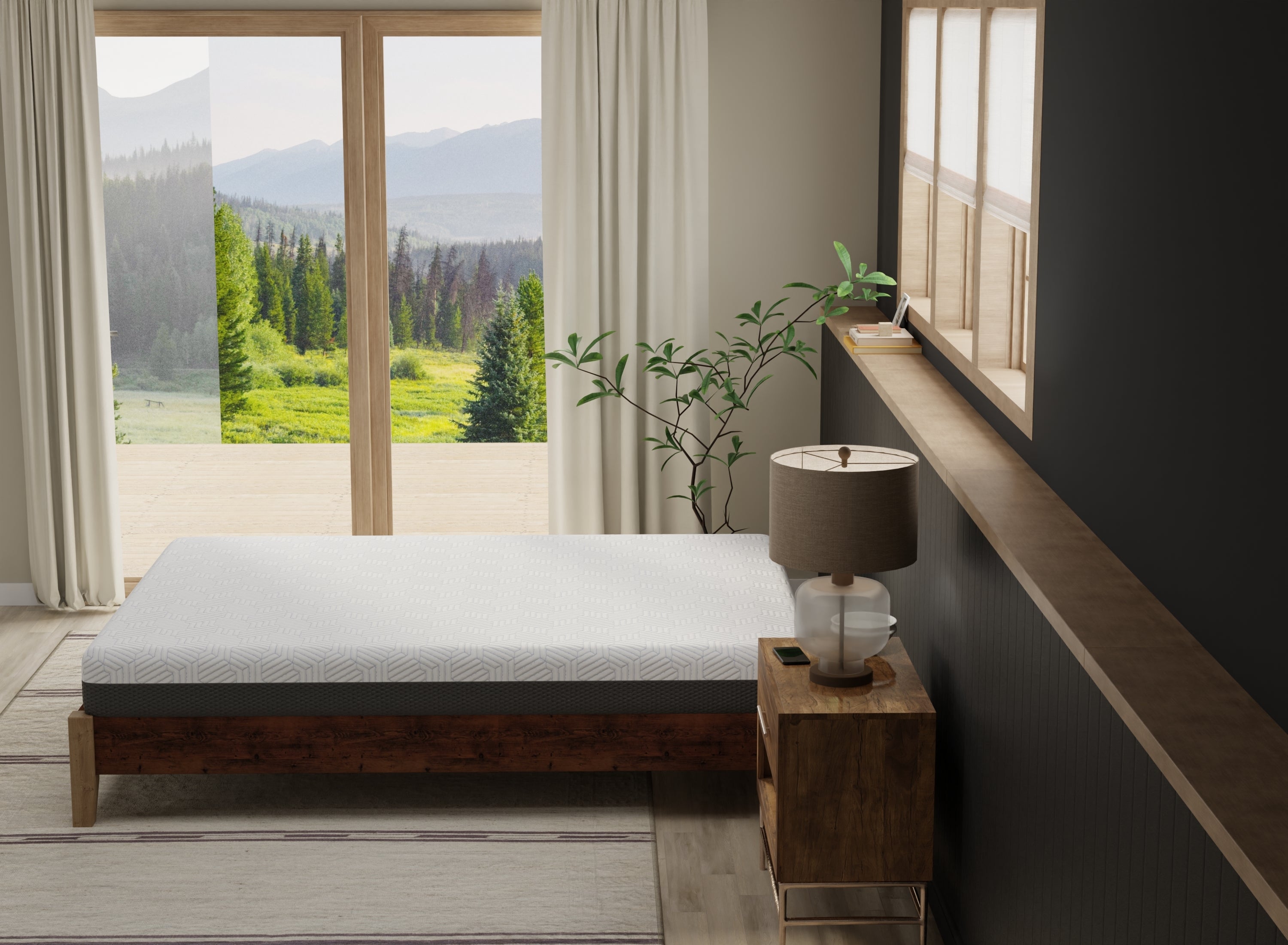 BedTech Pur Chill 8" Firm Mattress With Phase Change Cooling Fabric