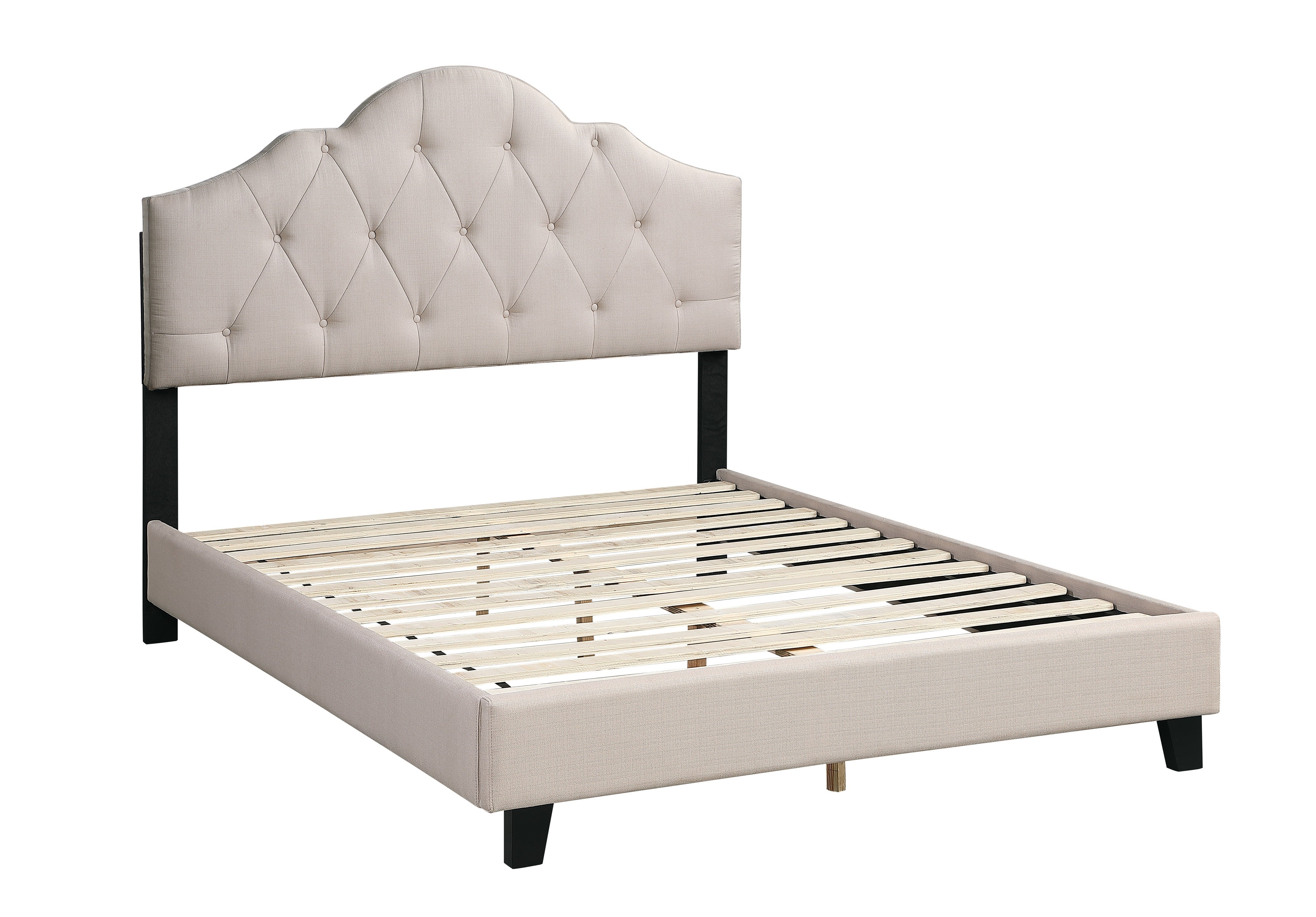 Pier 1 Tufted Upholstered Bed - Thumbnail 2
