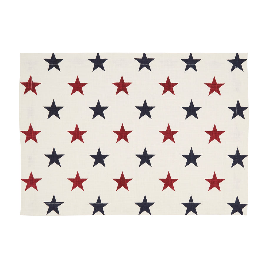 Americana Stars Patriotic Placemat, Set of 4