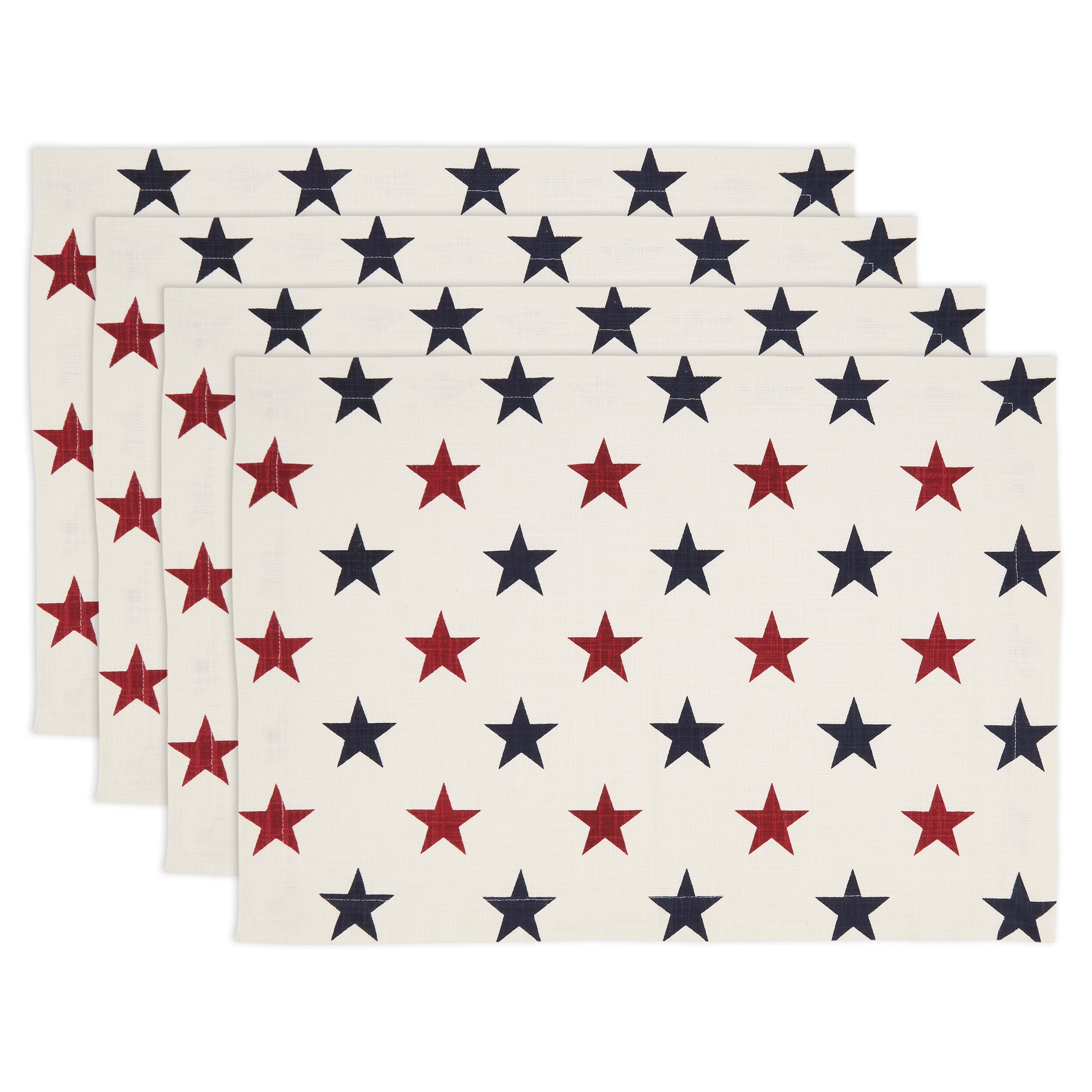 Americana Stars Patriotic Placemat, Set of 4