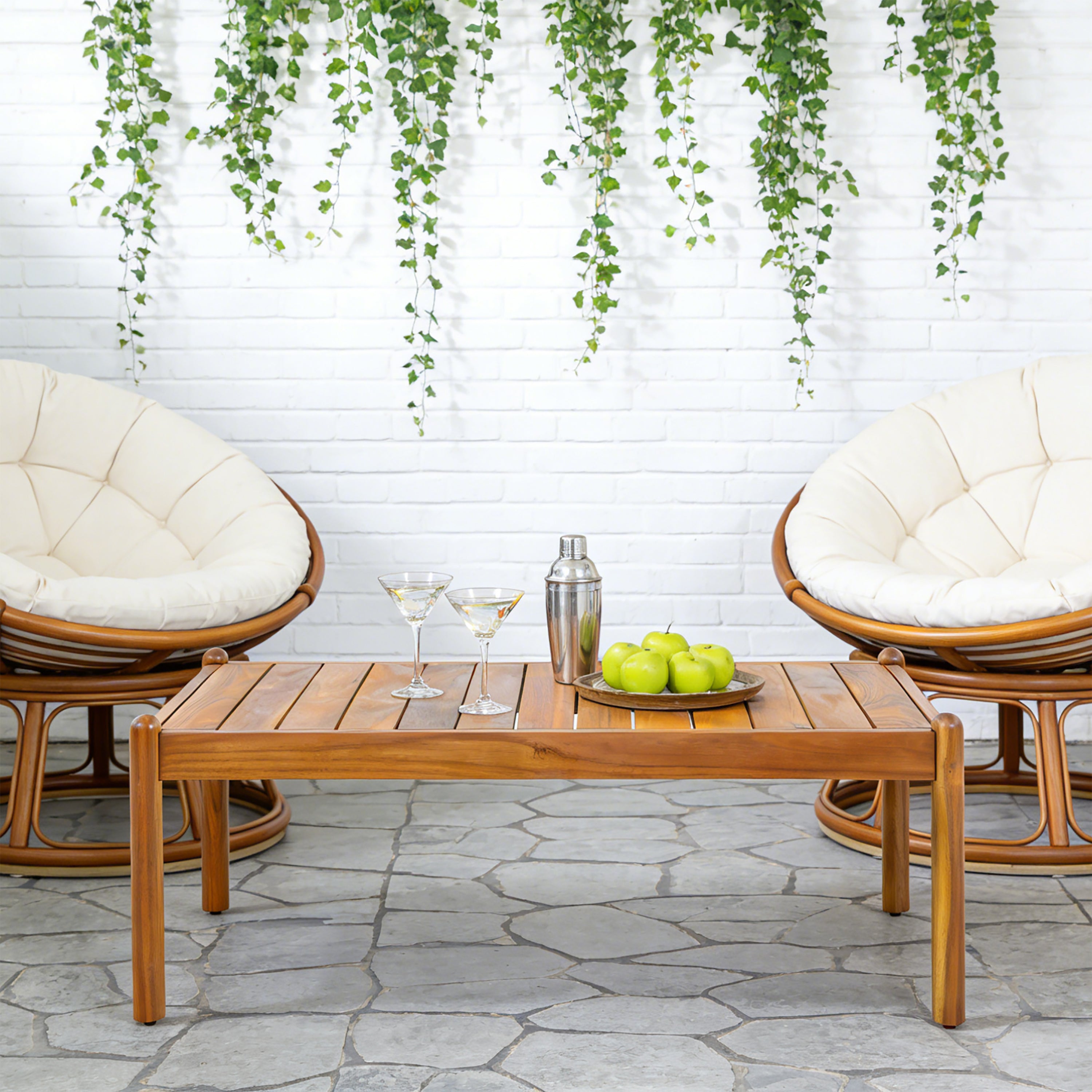 Seabrook Acacia Wood Outdoor Coffee Table