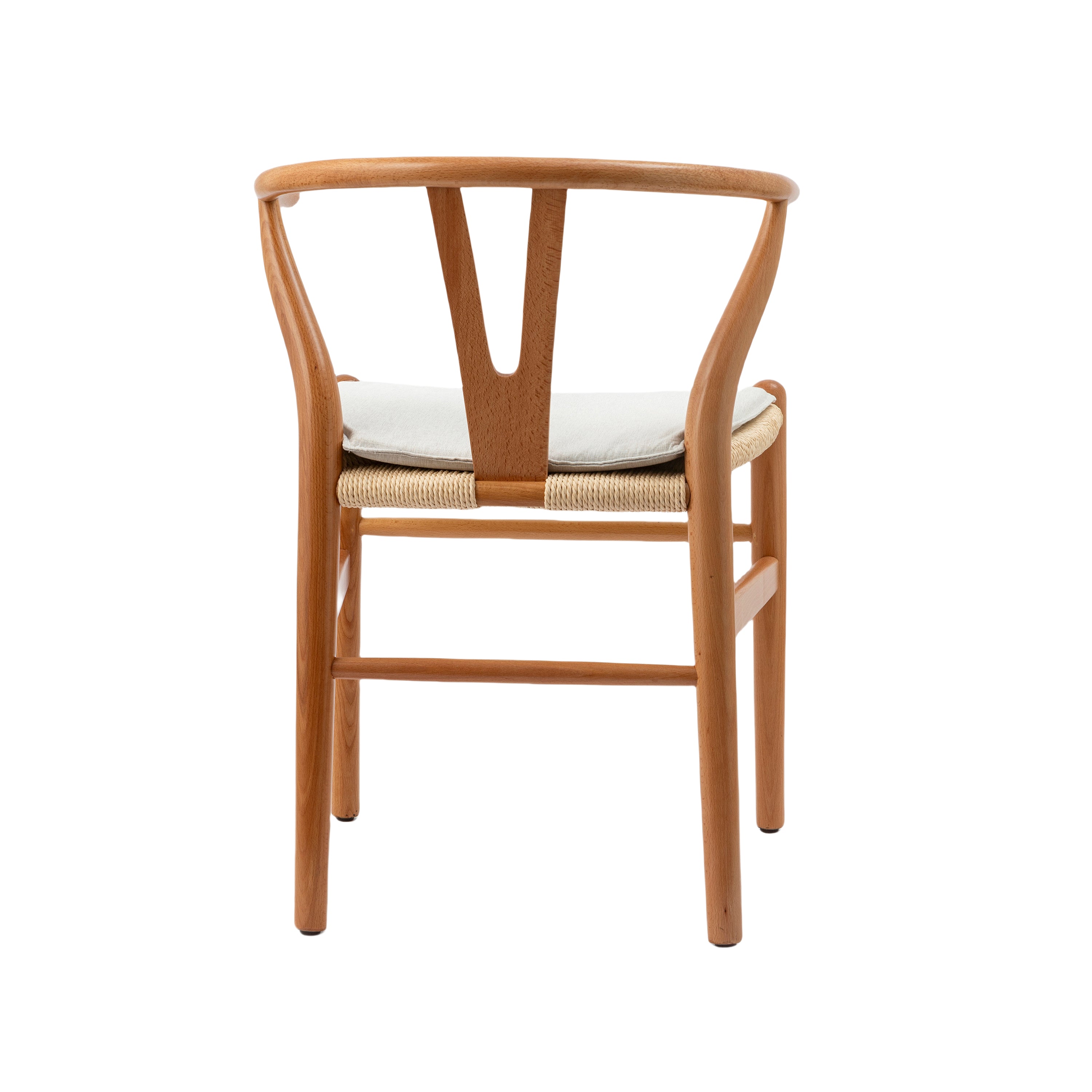 Garlandx Wood Dining Chair with Curved Back, Set of 2