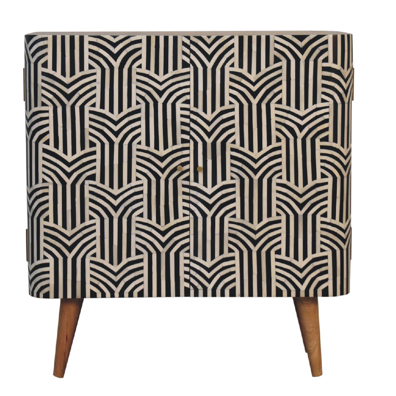 Edessa Solid Wood & Bone Inlay Cabinet