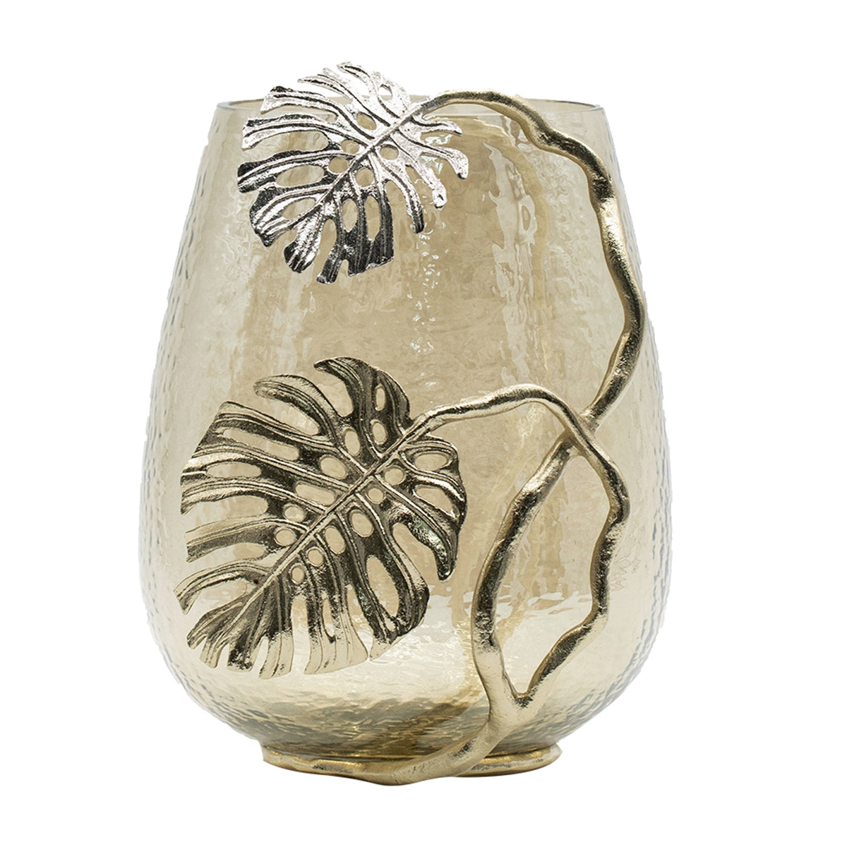 Palm Leaf Candle Holder