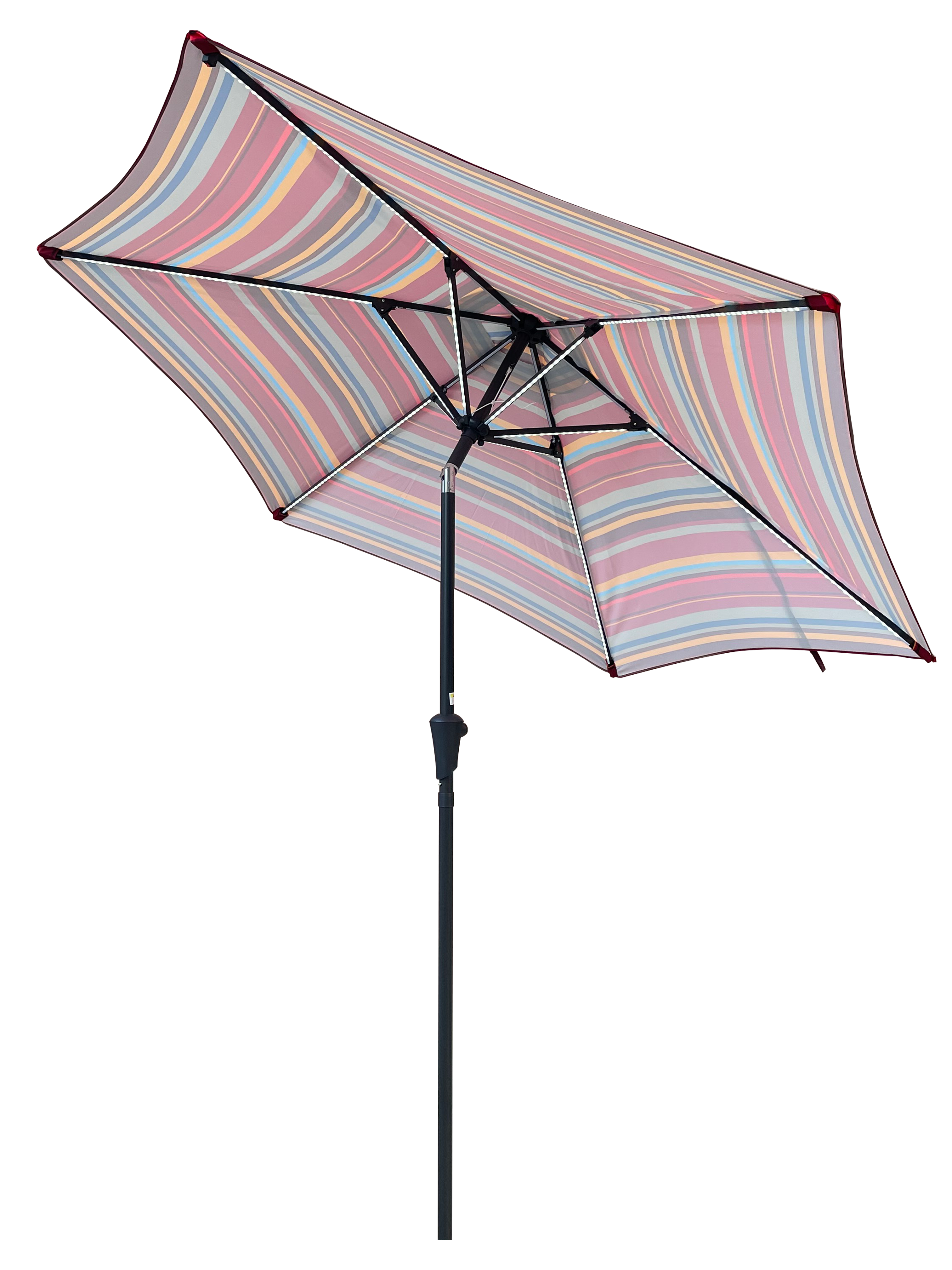 Parasol 9' Patio Umbrella with Lights