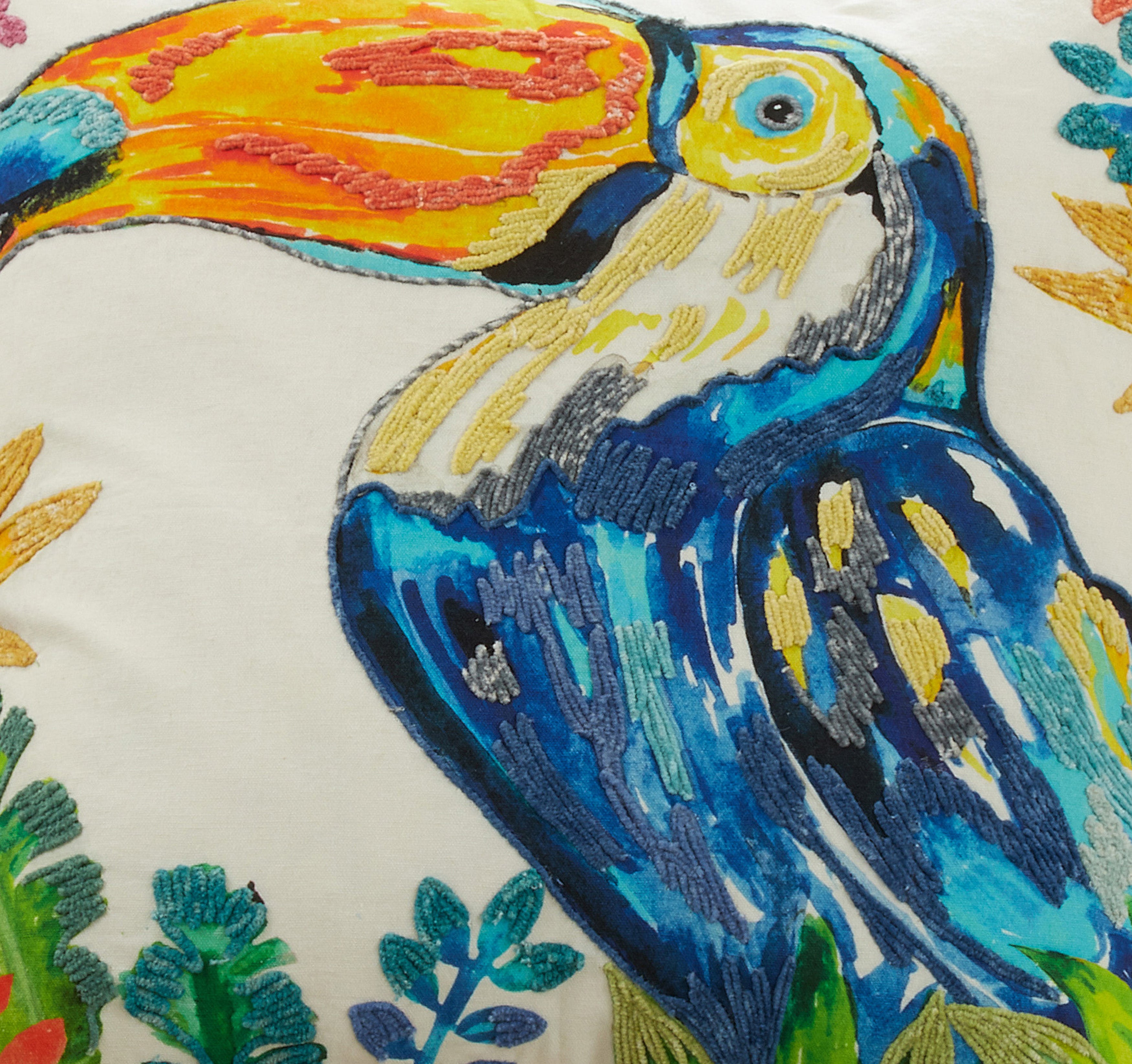 Toucan Design Throw Pillow