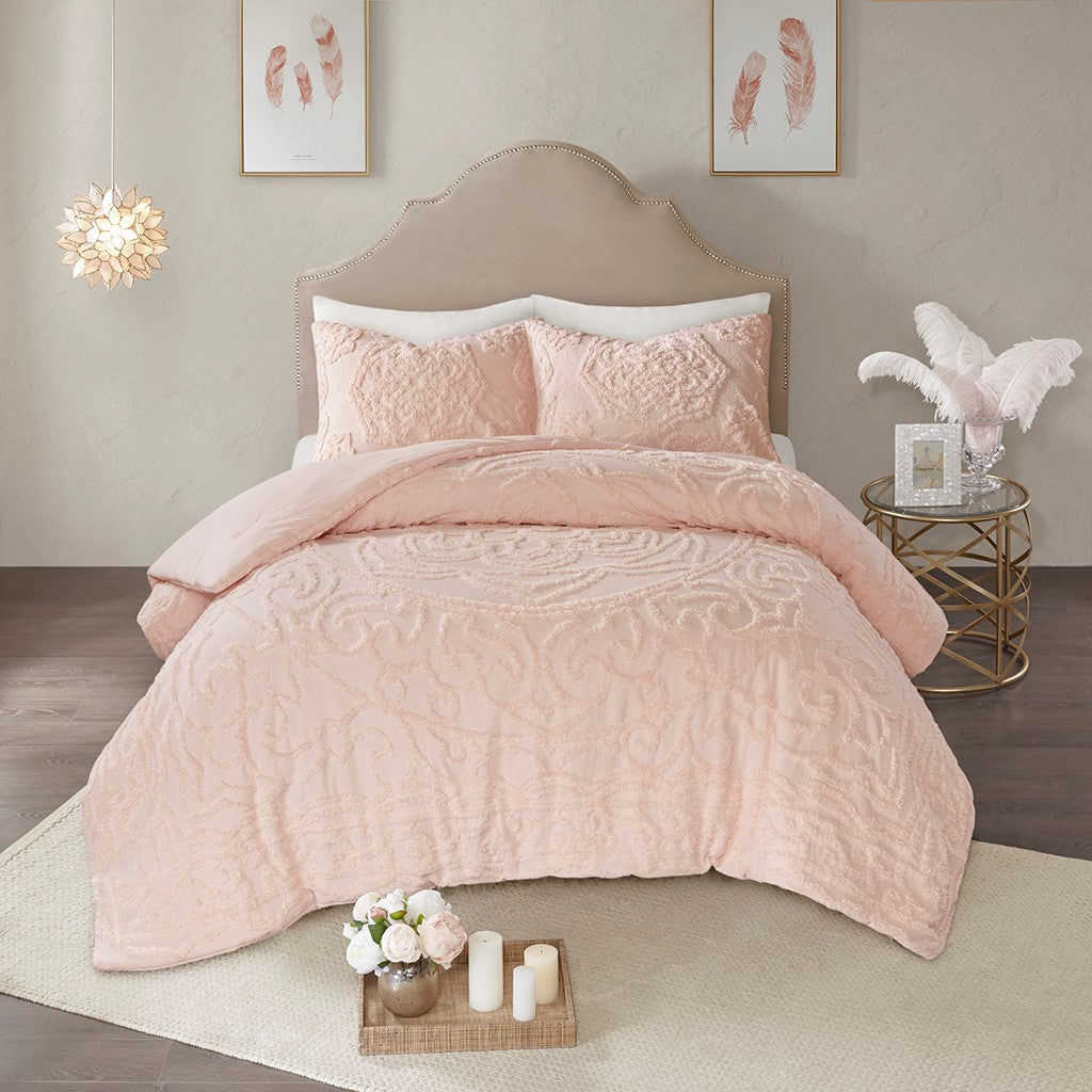 Laetitia 2-Piece Cotton Chenille Comforter Set