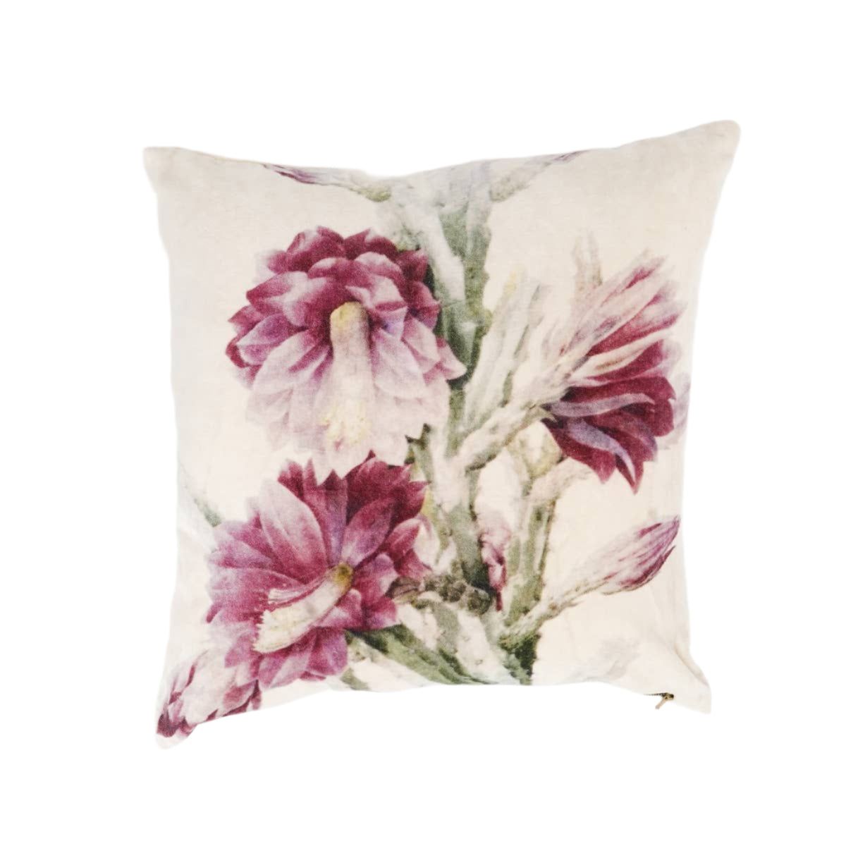 Cotton-Velvet-Flower-Printed-Cushion-Pillows