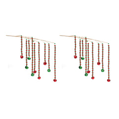 Hanging Sleigh Bell Branch (Set of 2)