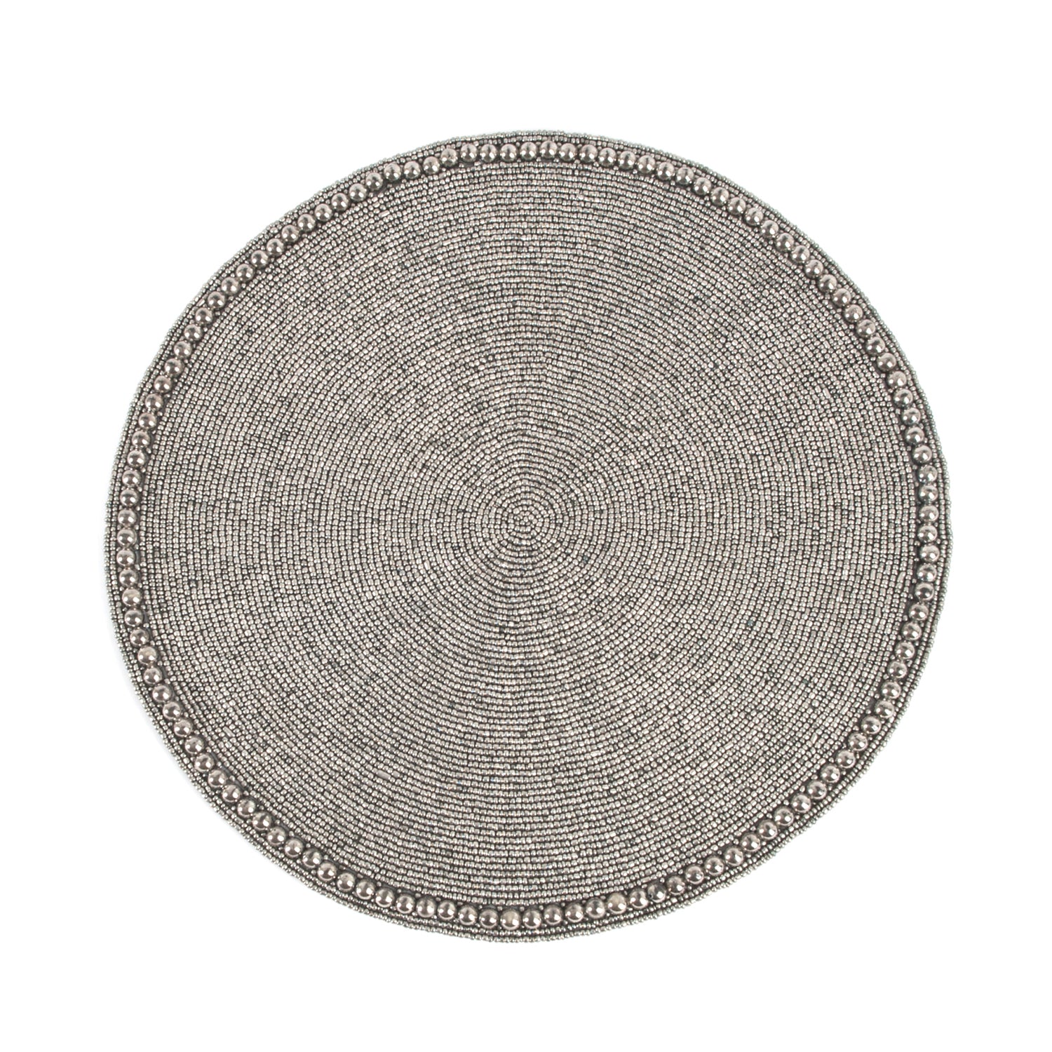 Glass Beaded Placemat, Set of 4