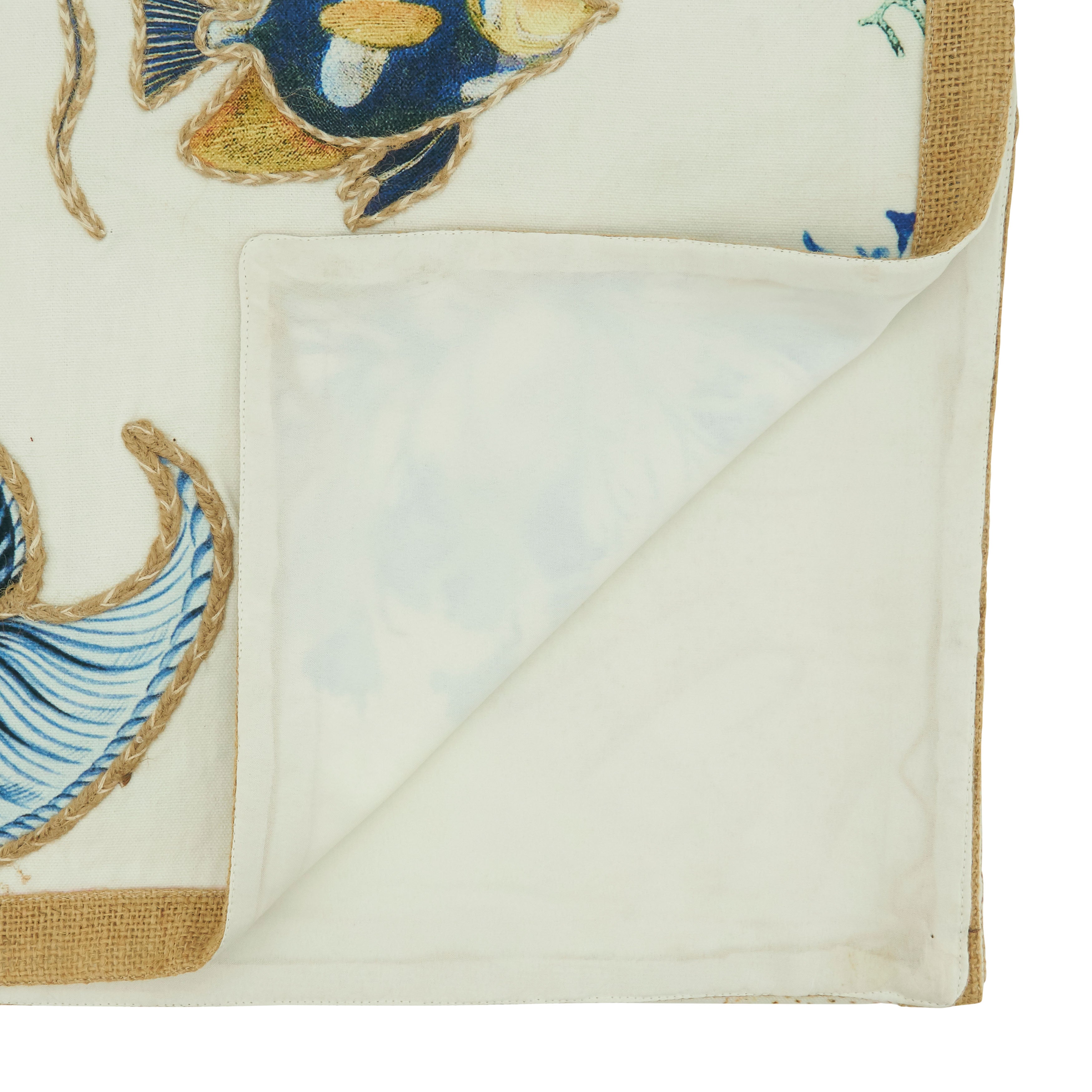 Sea Life Cotton Table Runner