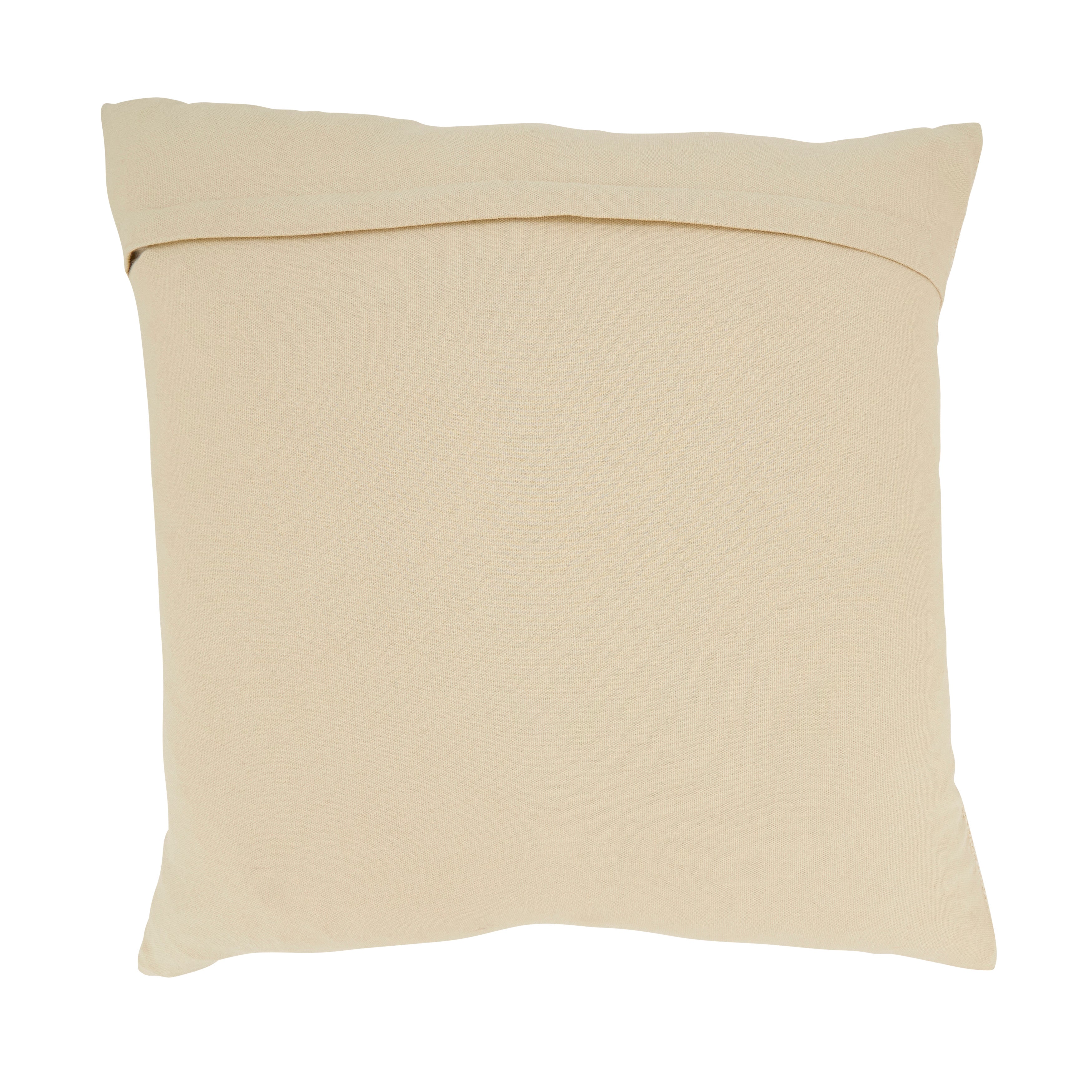 Delicate Embroidered Floral Throw Pillow