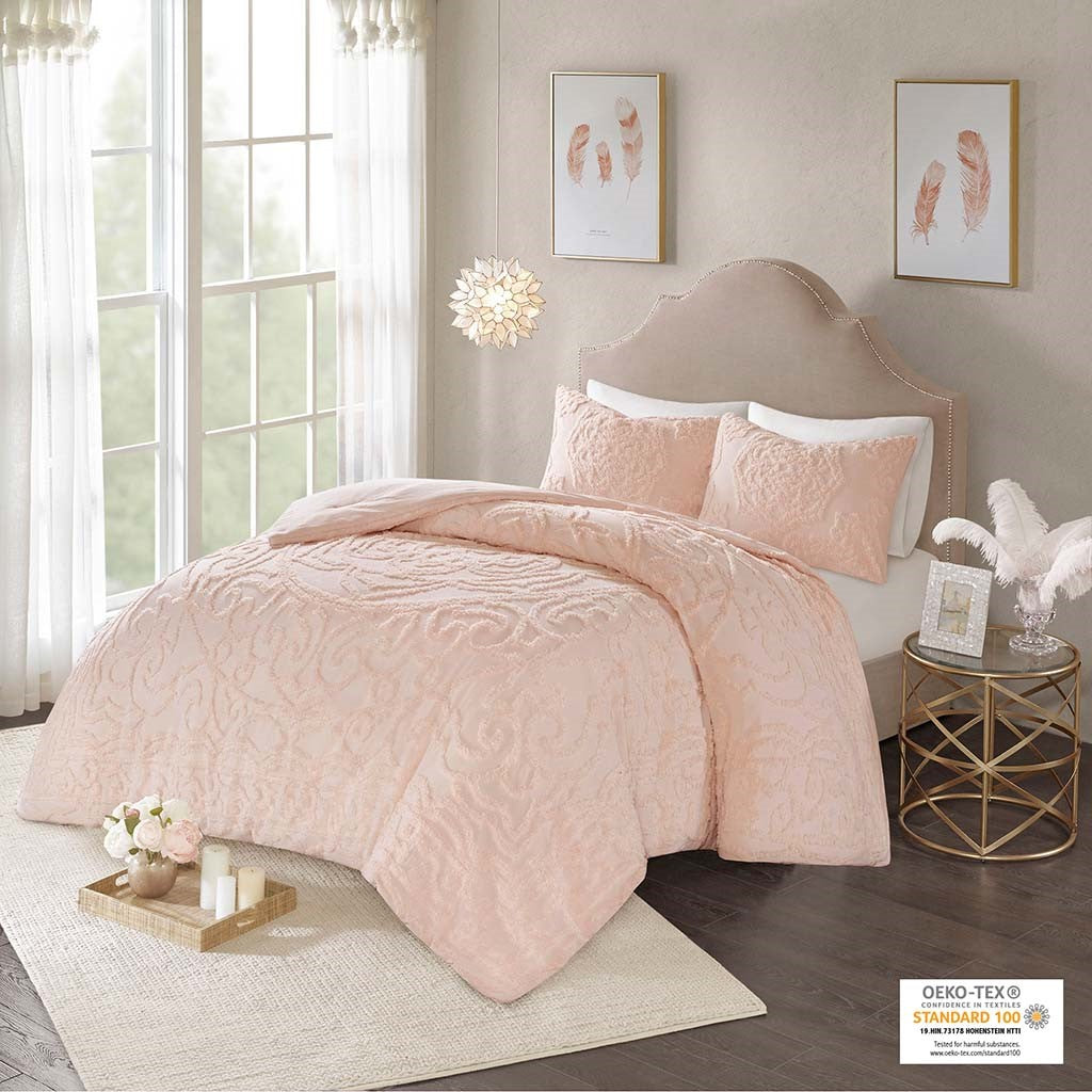 Laetitia 2-Piece Cotton Chenille Comforter Set