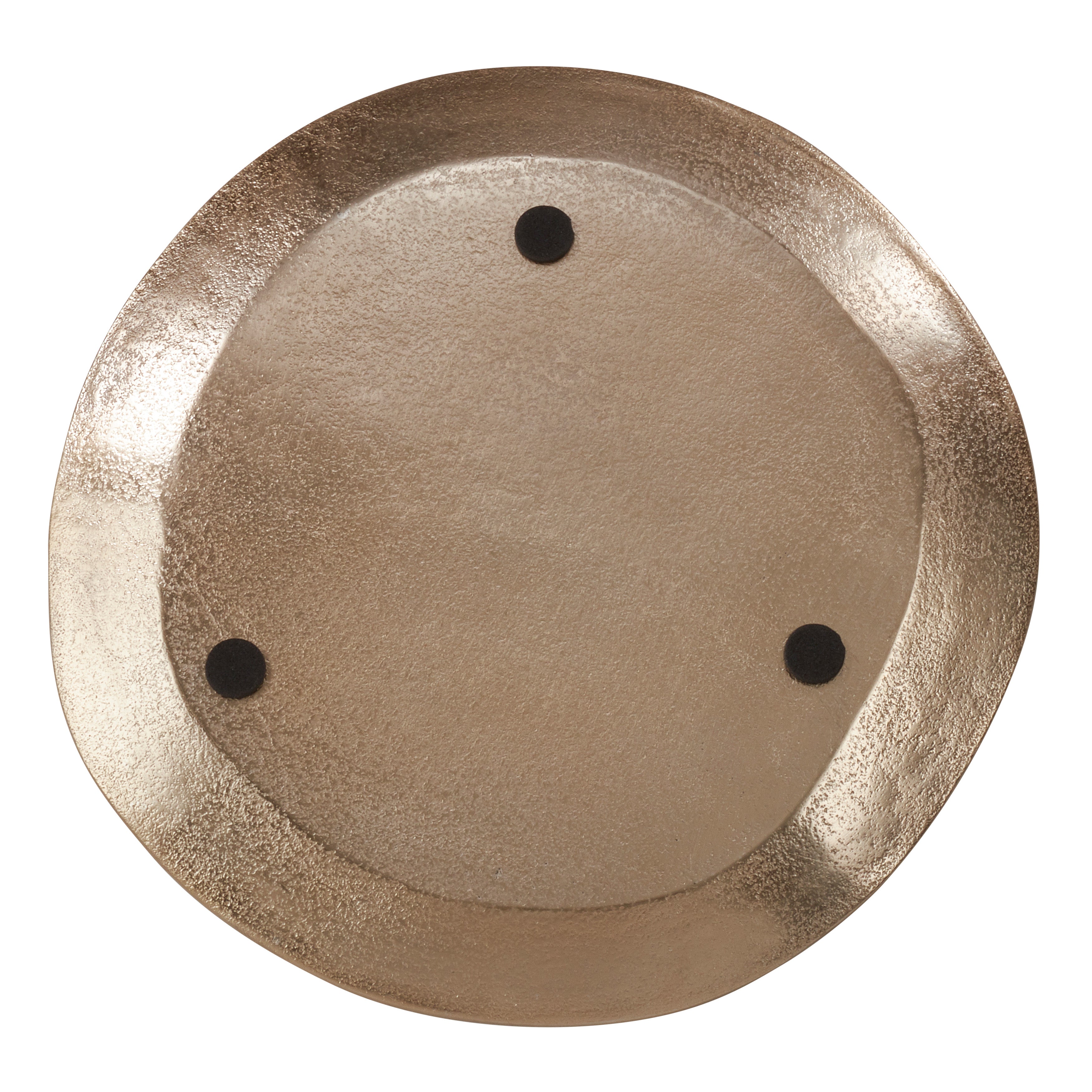 Brushed Aluminum Charger, Set of 4