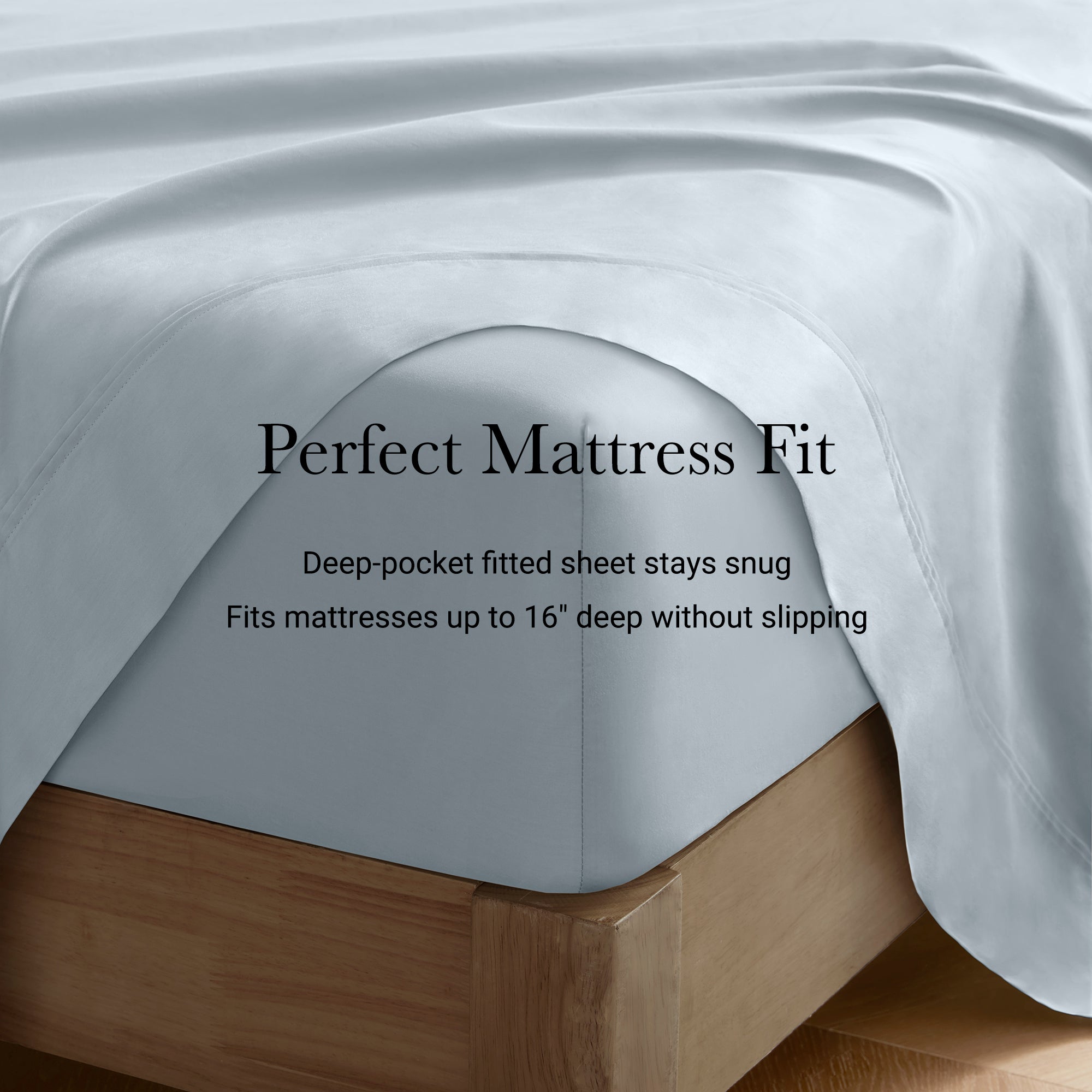 100% Egyptian Cotton Sateen Sheet Set