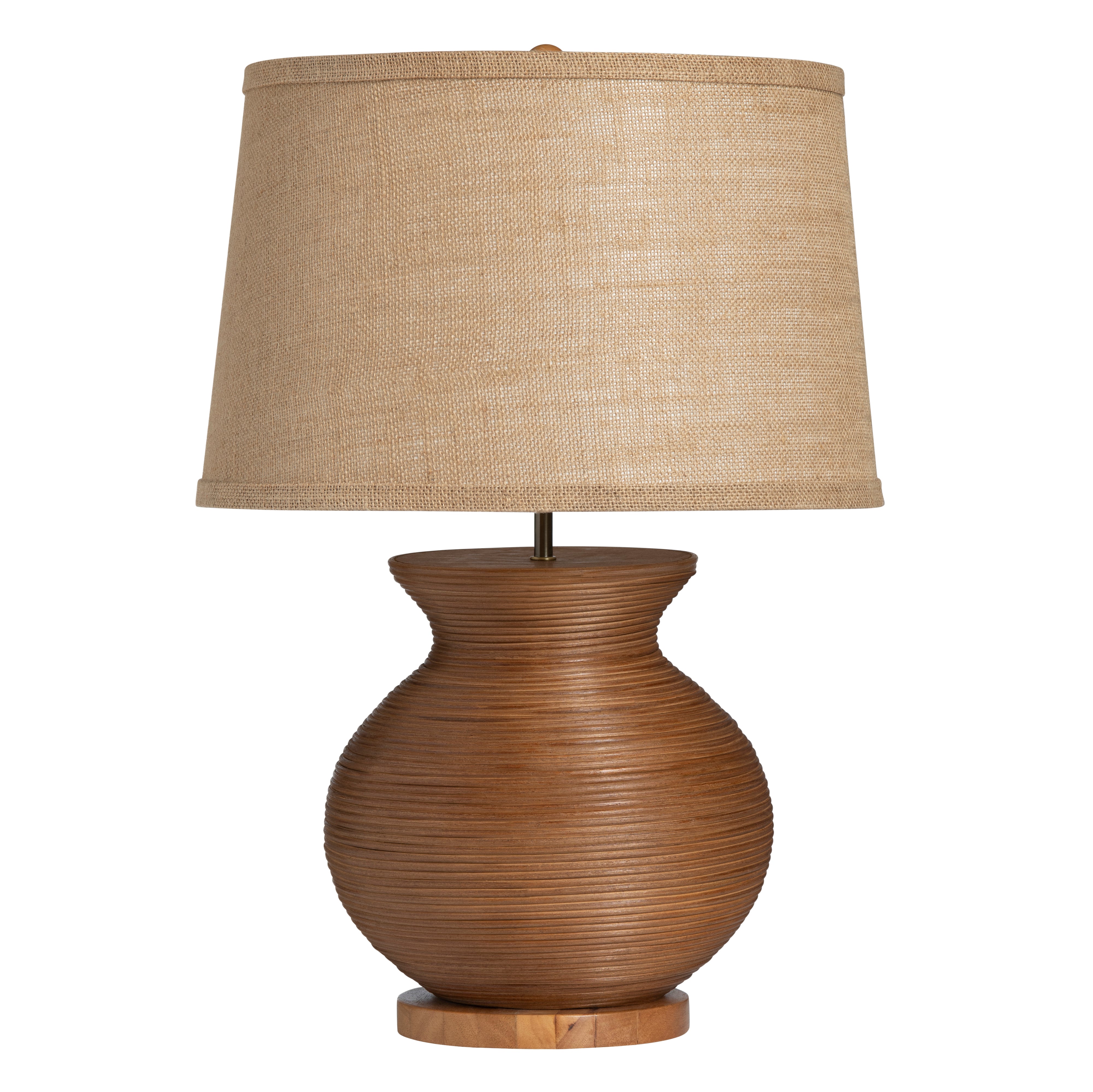Natural Rattan Woven Table Lamp