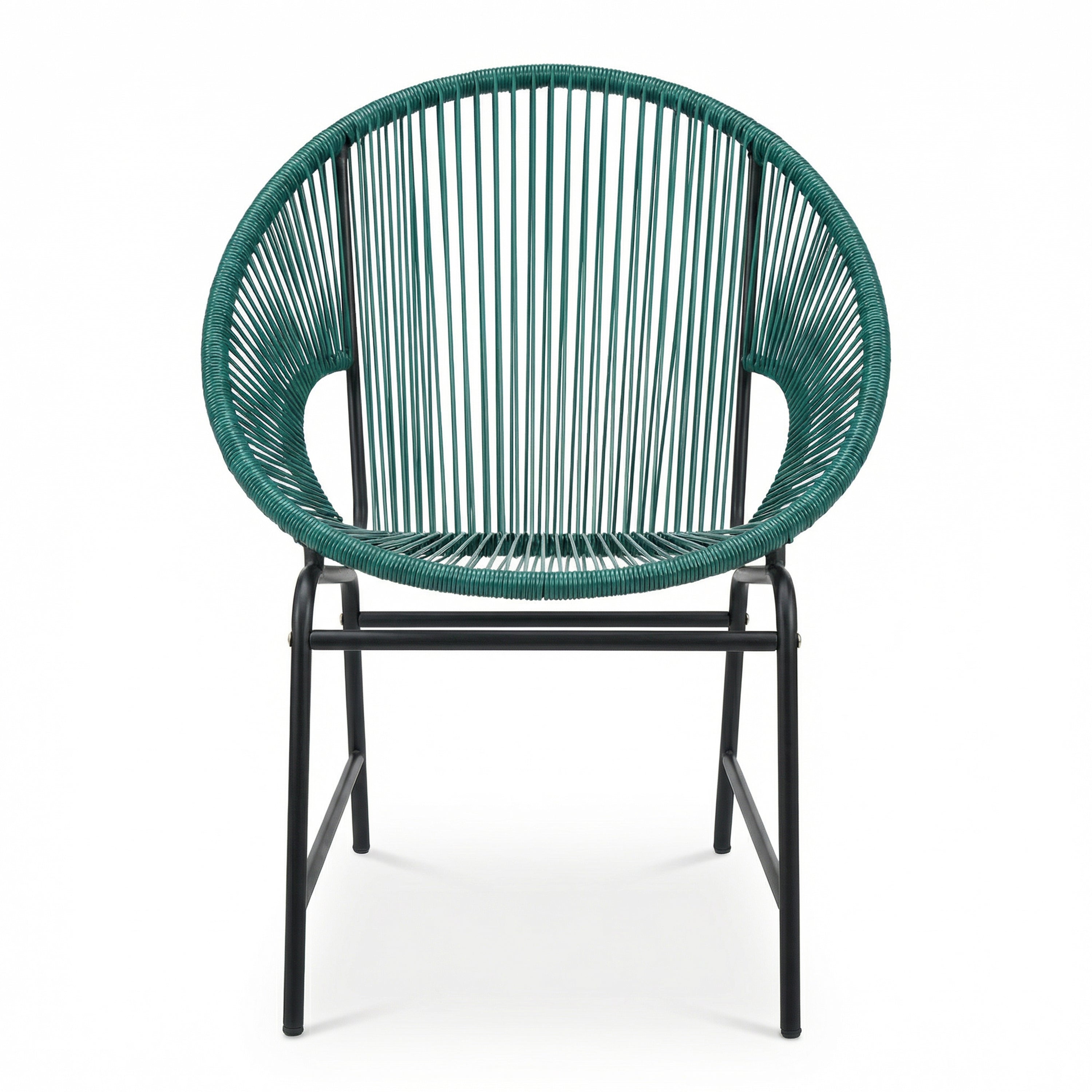 Nusa Outdoor Rattan Wicker Chair, Set of 2