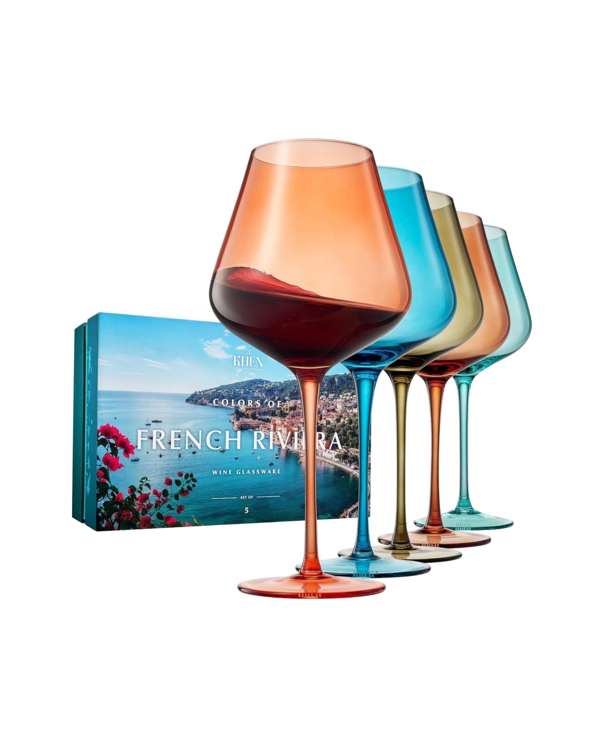 Riviera Wine Glasses Set of 5