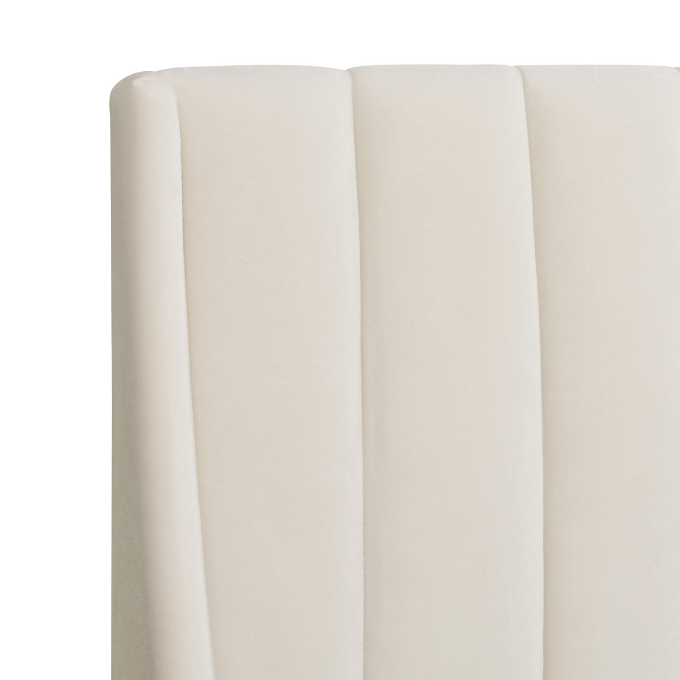 Asphodel Upholstered Platform Bed with Channel Tufted Headboard