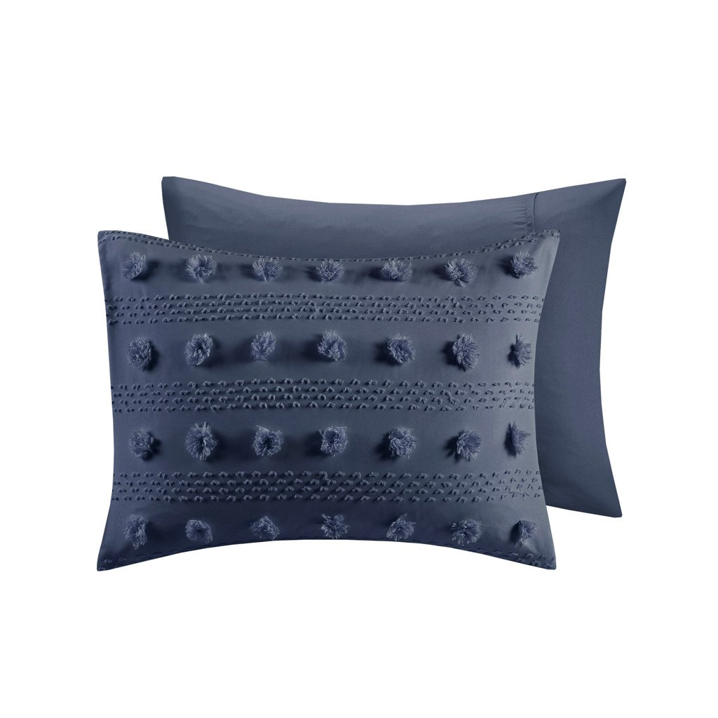 Clipped Jacquard Comforter Set