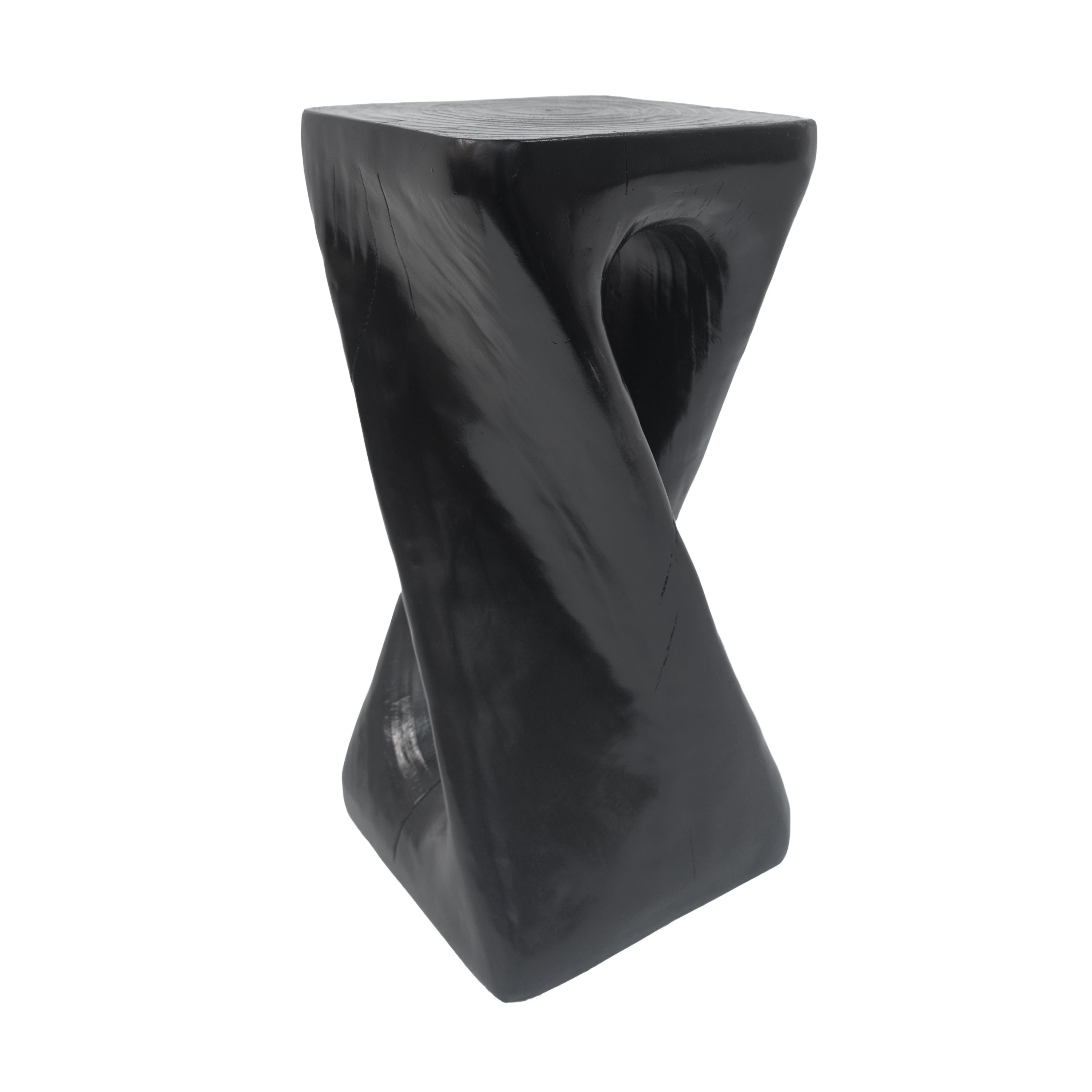 Twist Shape Accent Table