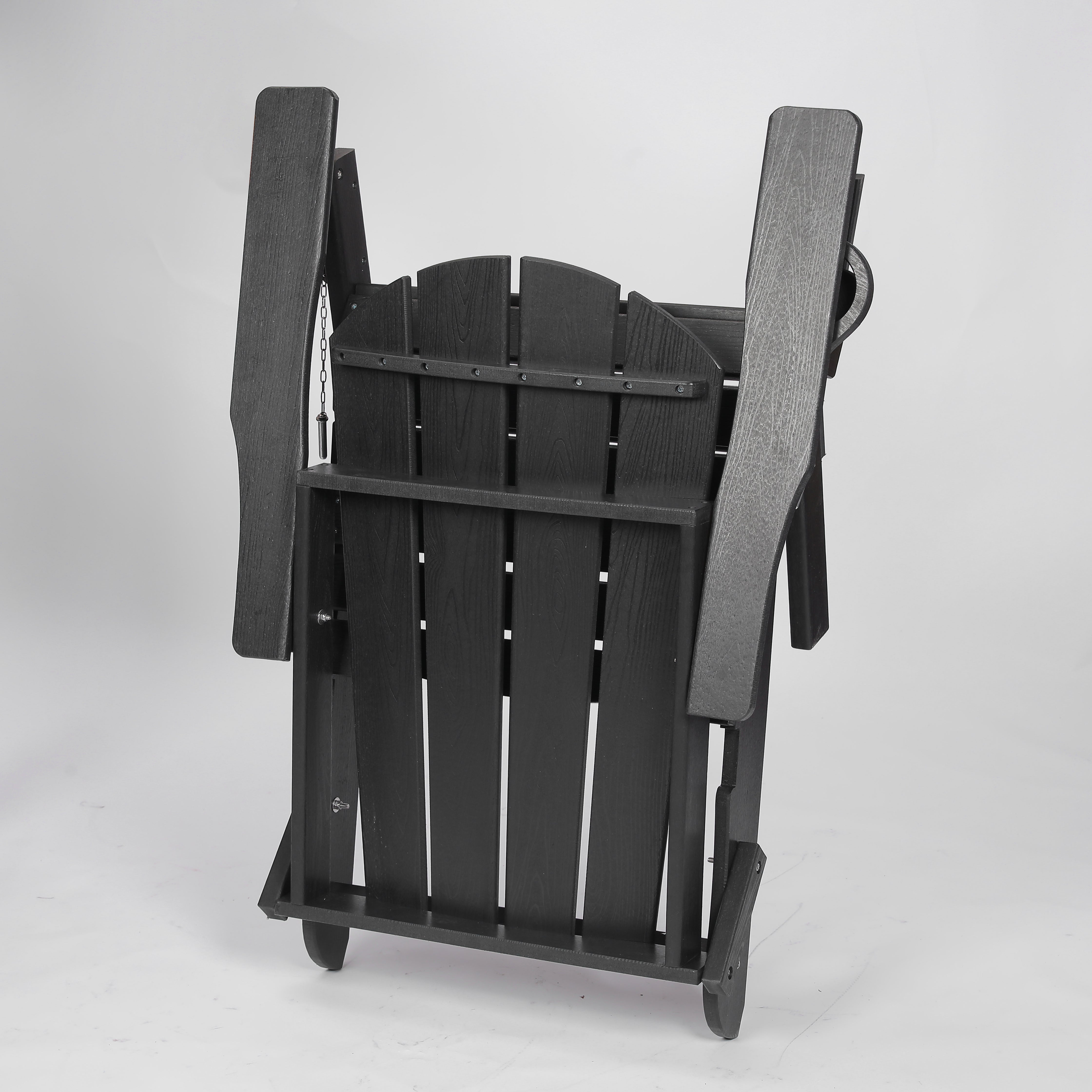 Composite Folding Adirondack Chair with Dual Cup Holder