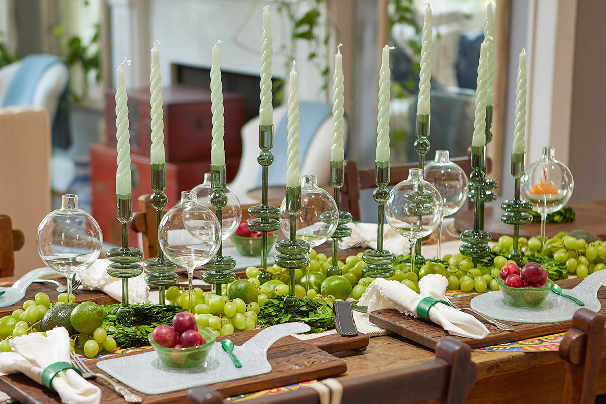 Clear Wine Glass Vase