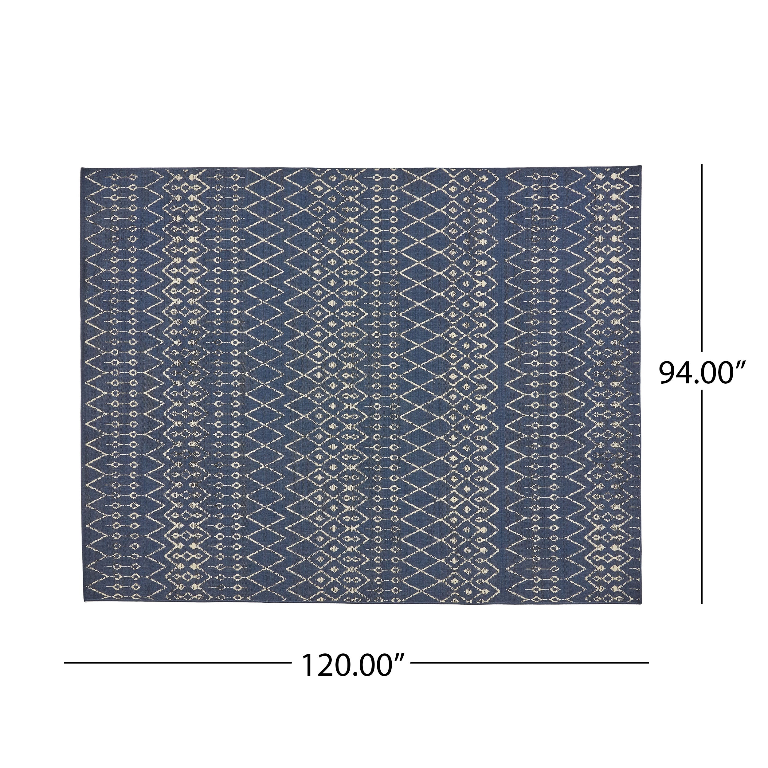 94" Outdoor Polypropylene Rug
