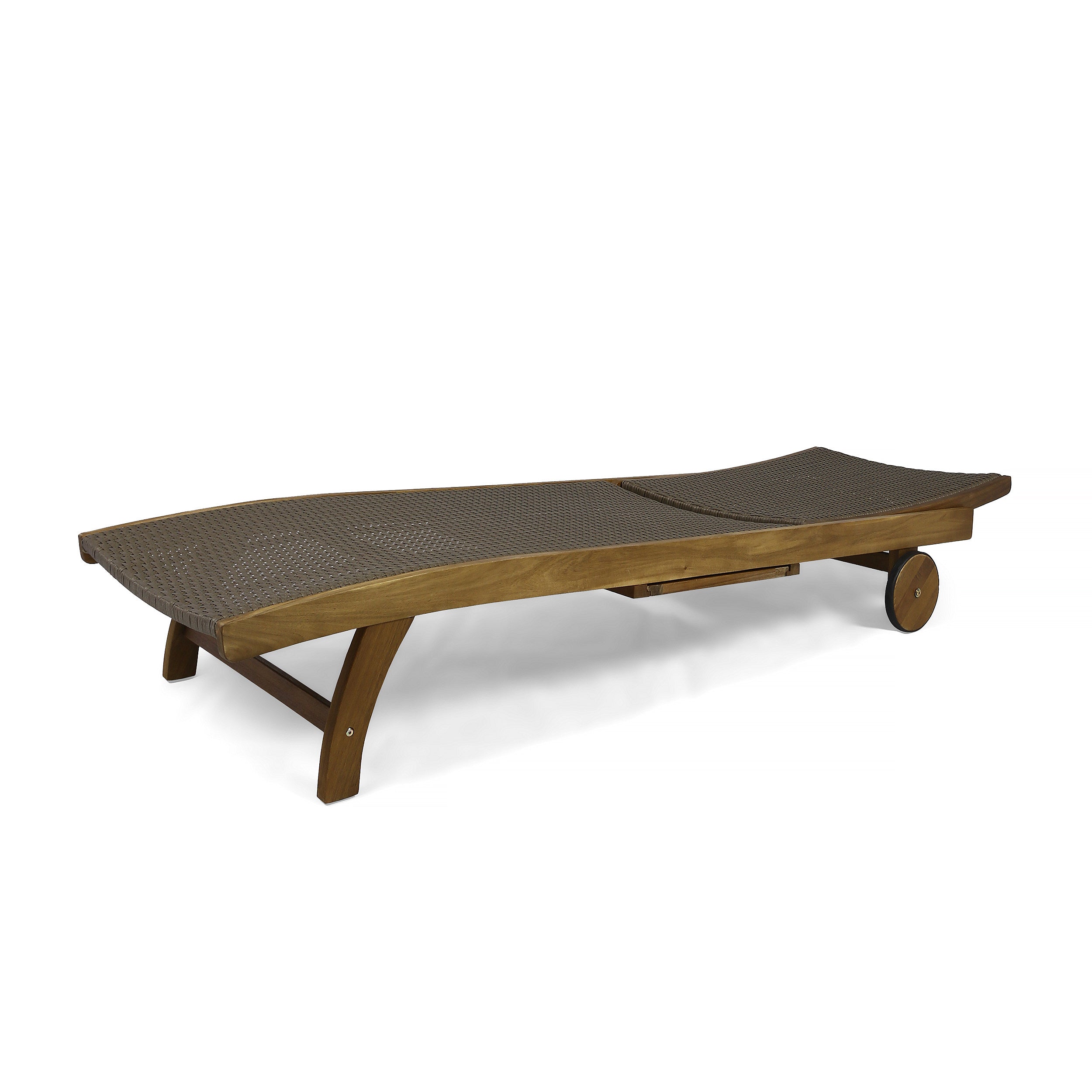 Banzai Chaise Lounge With Pull-Out Tray, Set of 2