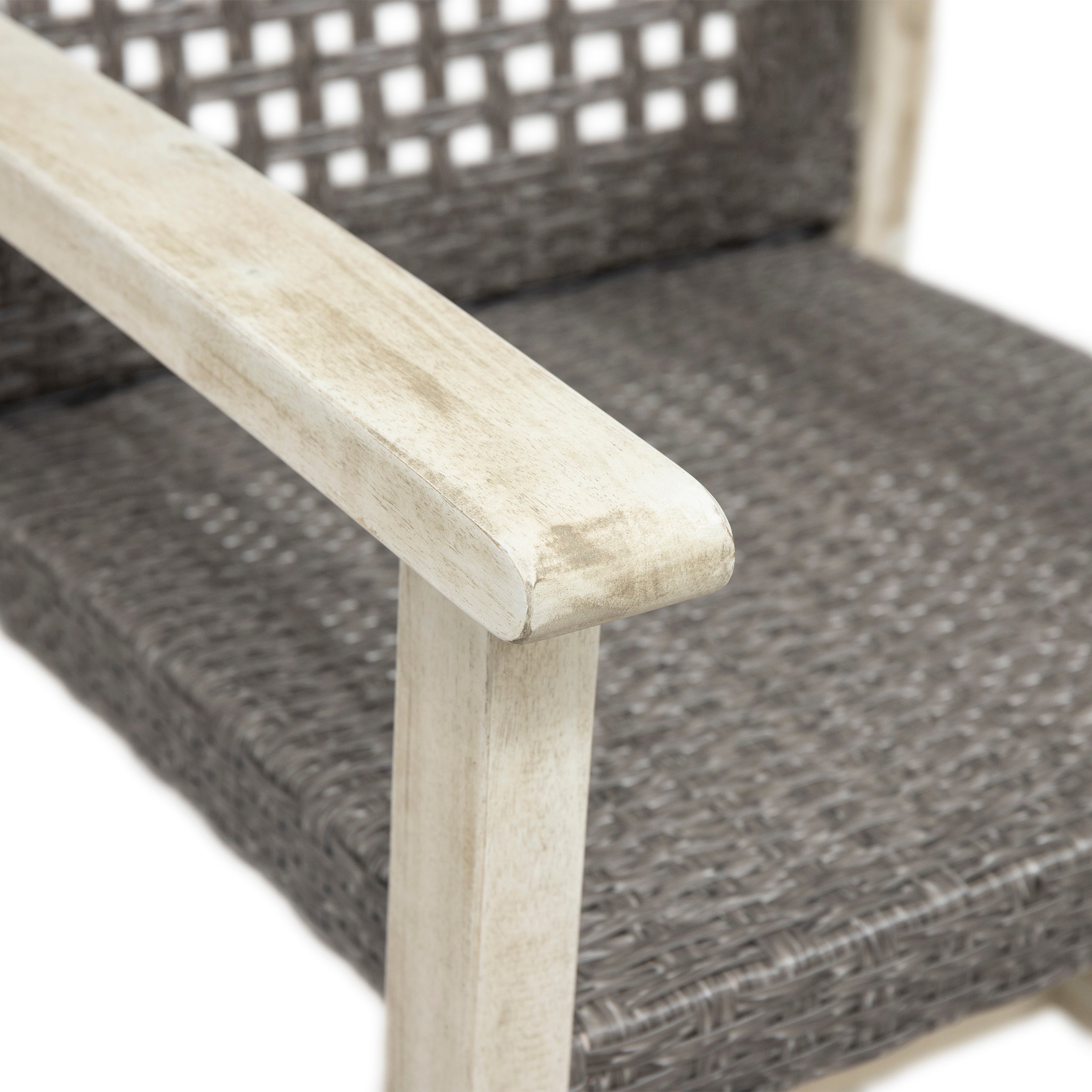Hampton Outdoor Rattan Dining Chairs, Set of 2