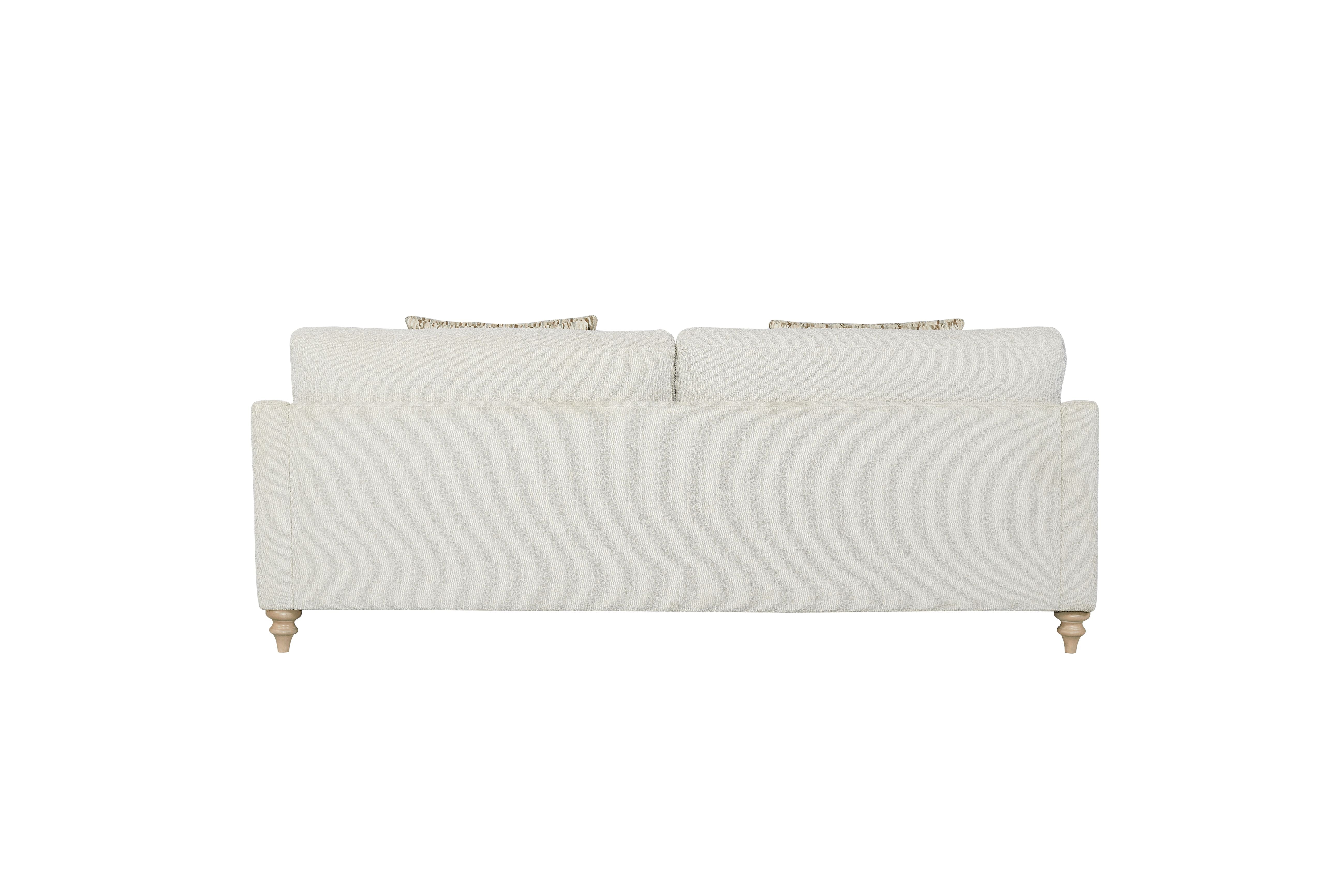 Sofa Single Reversable Cushion with 2 Pillows