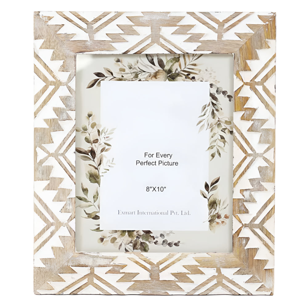 Handmade Wooden Carving Photo Frame