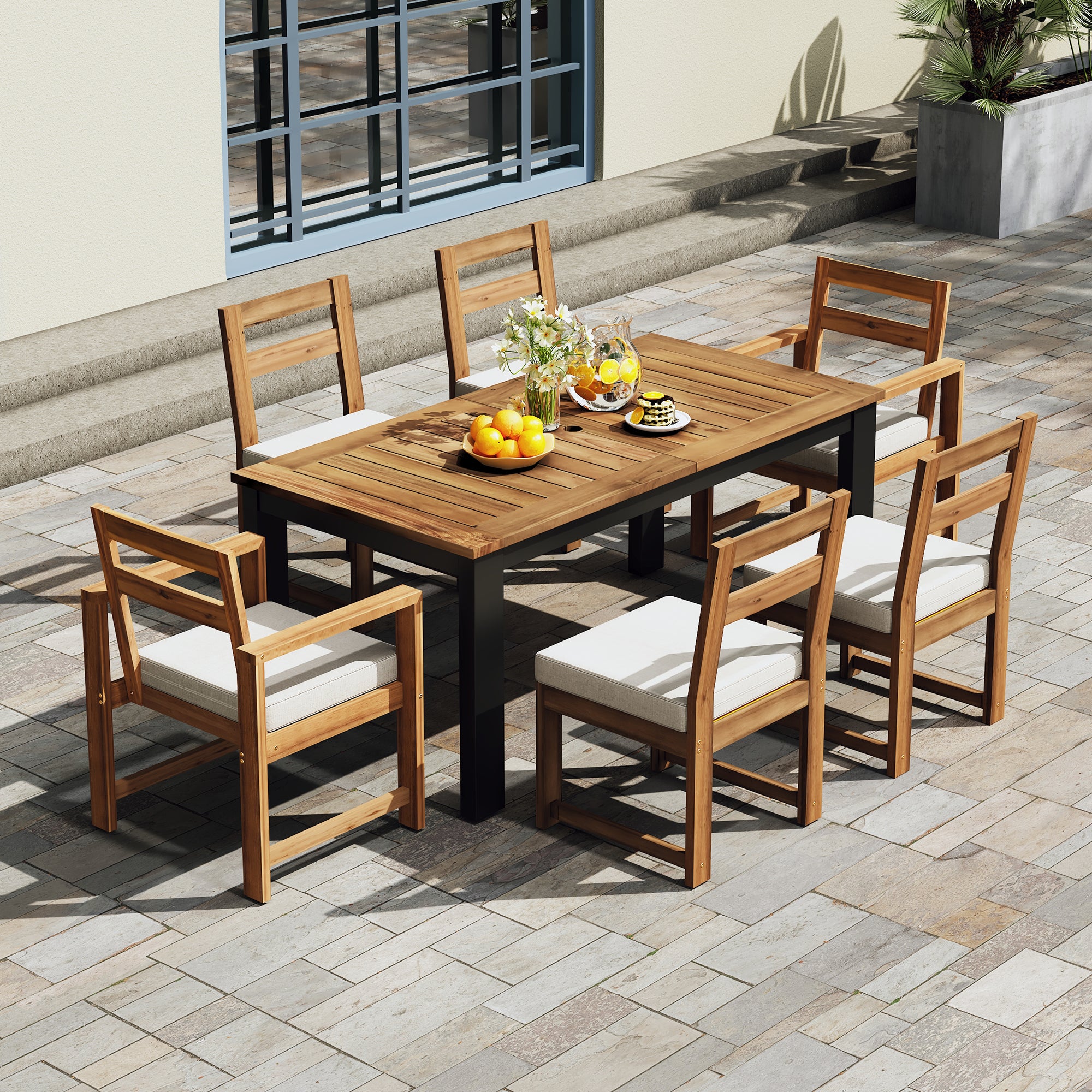 7-Piece Patio Dining Set
