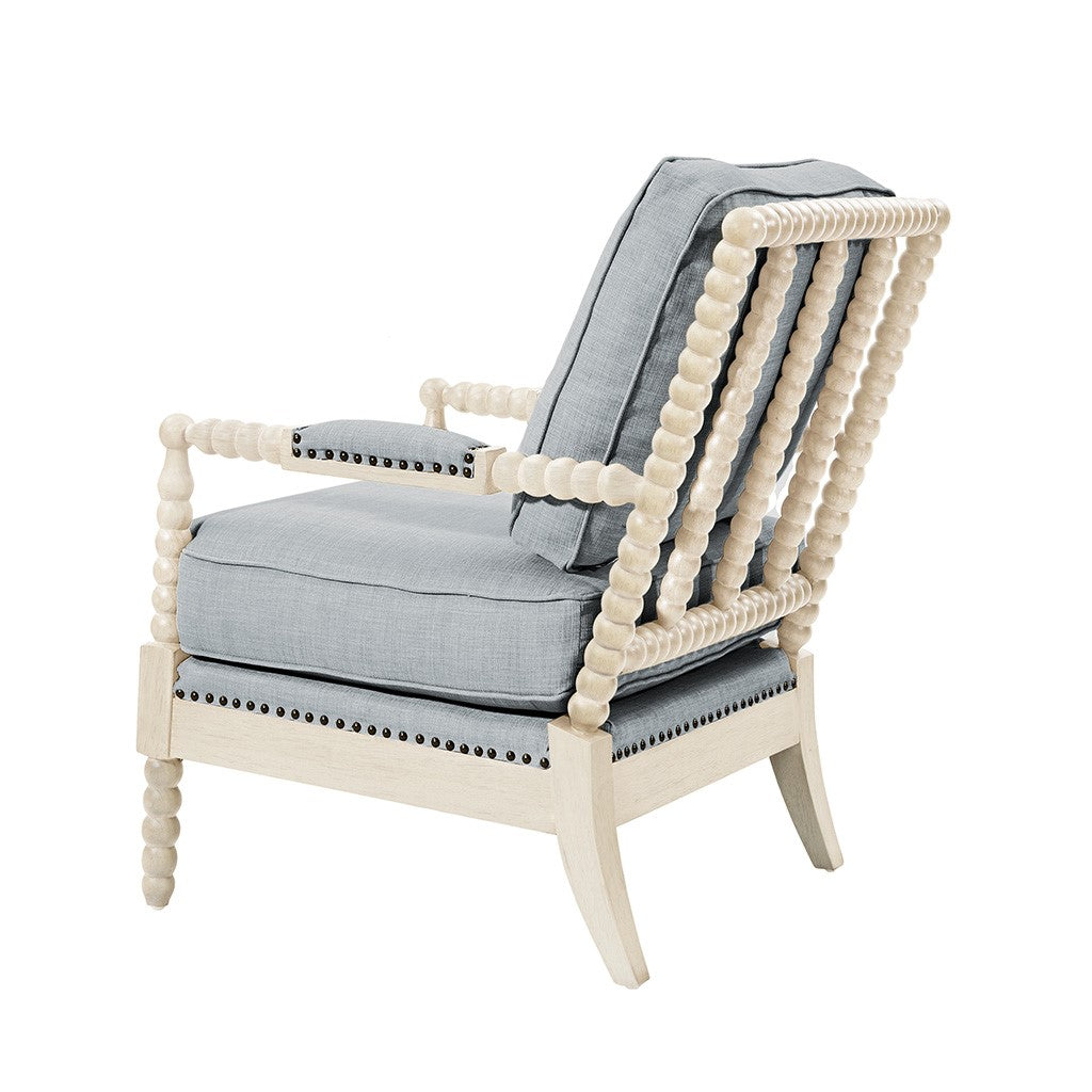 Automata Arm Chair with Open-Back Spindle and Turned Design