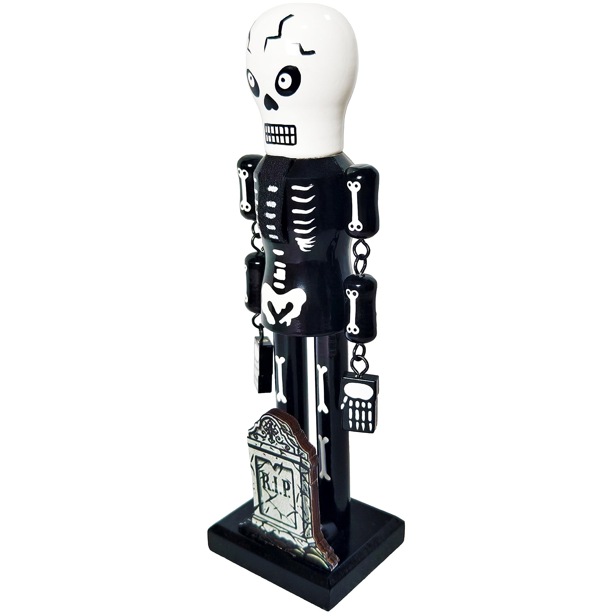 Skeleton Man Nutcracker, 10"