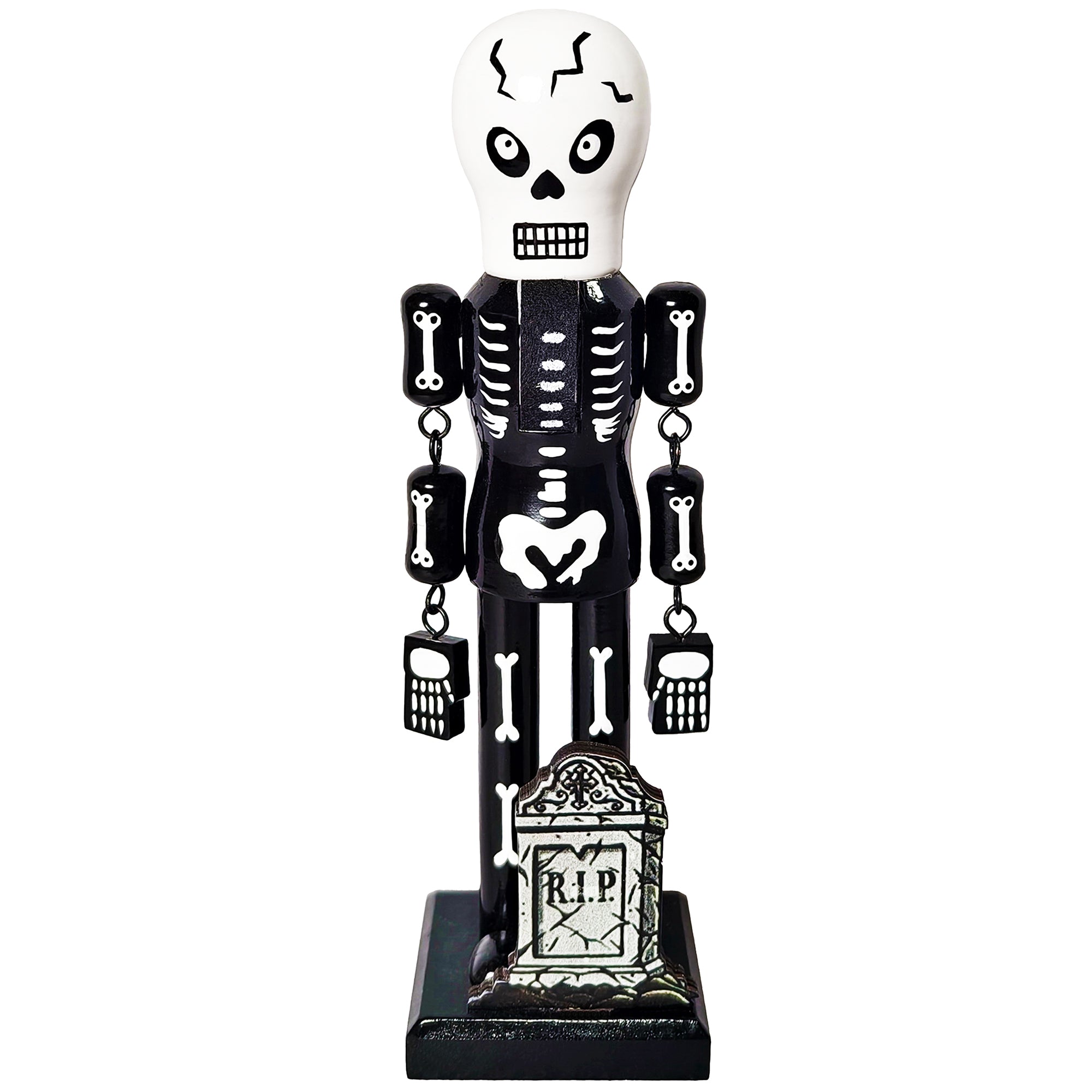 Skeleton Man Nutcracker, 10"
