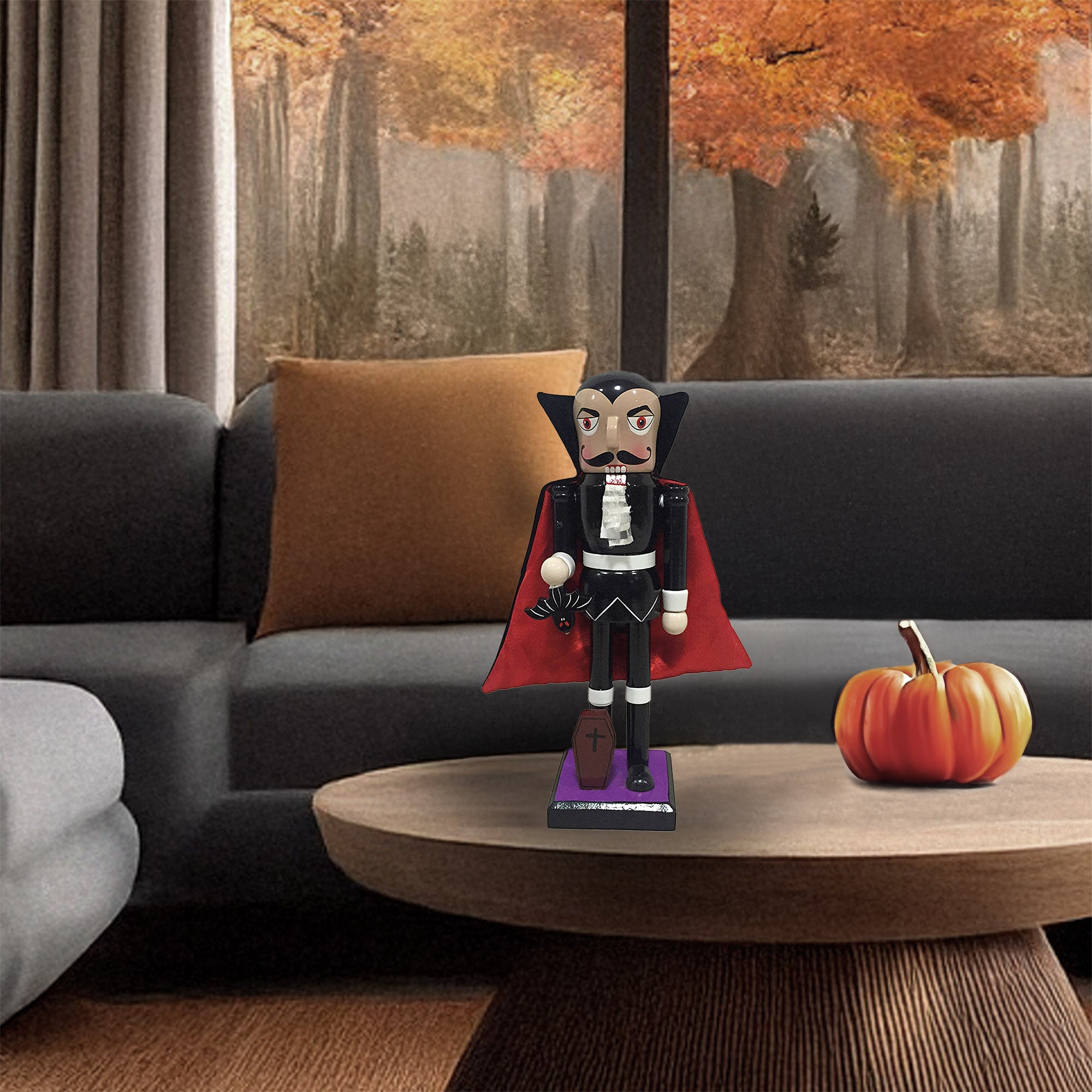 Dracula Nutcracker, 10"