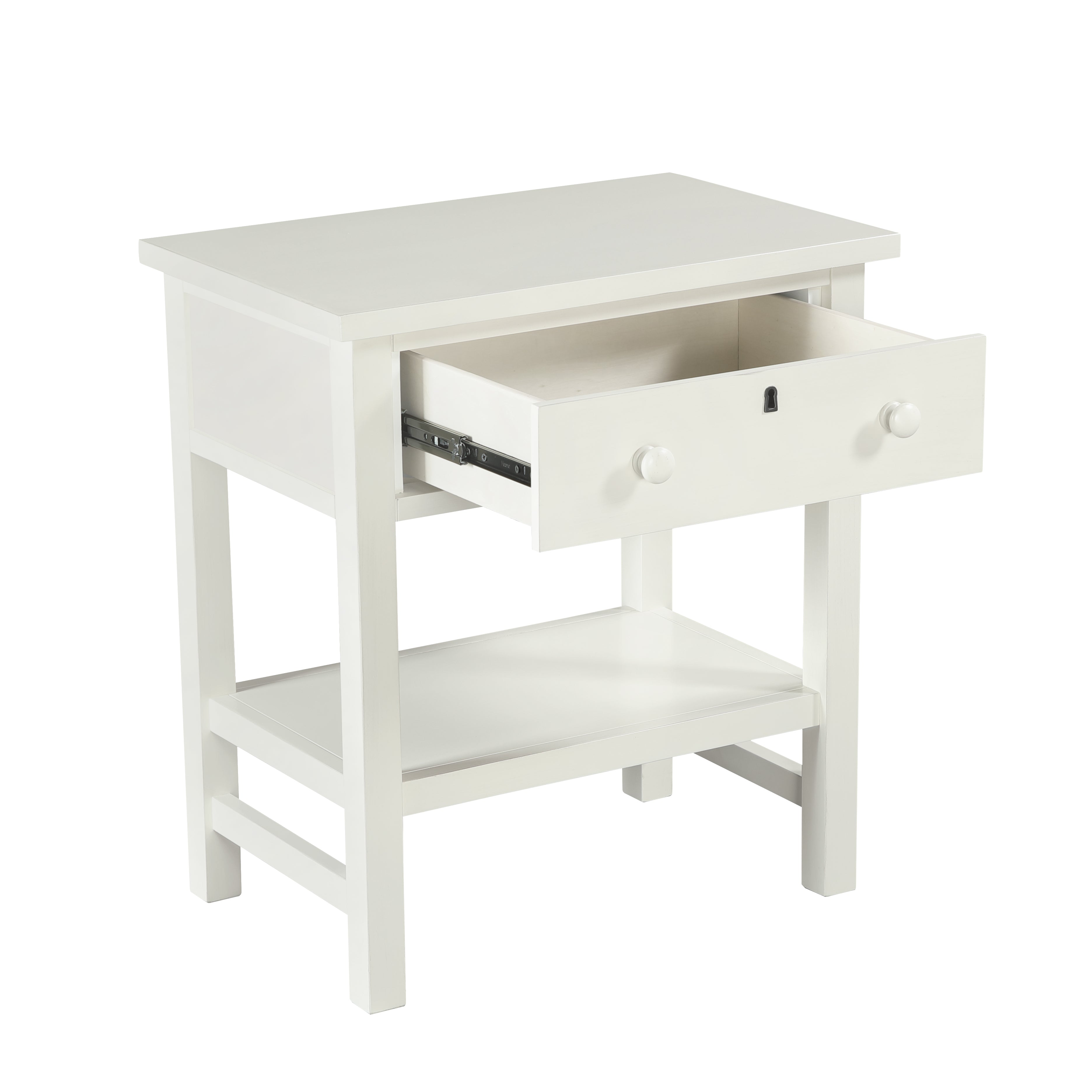 Finley 1-Drawer Storage Nightstand