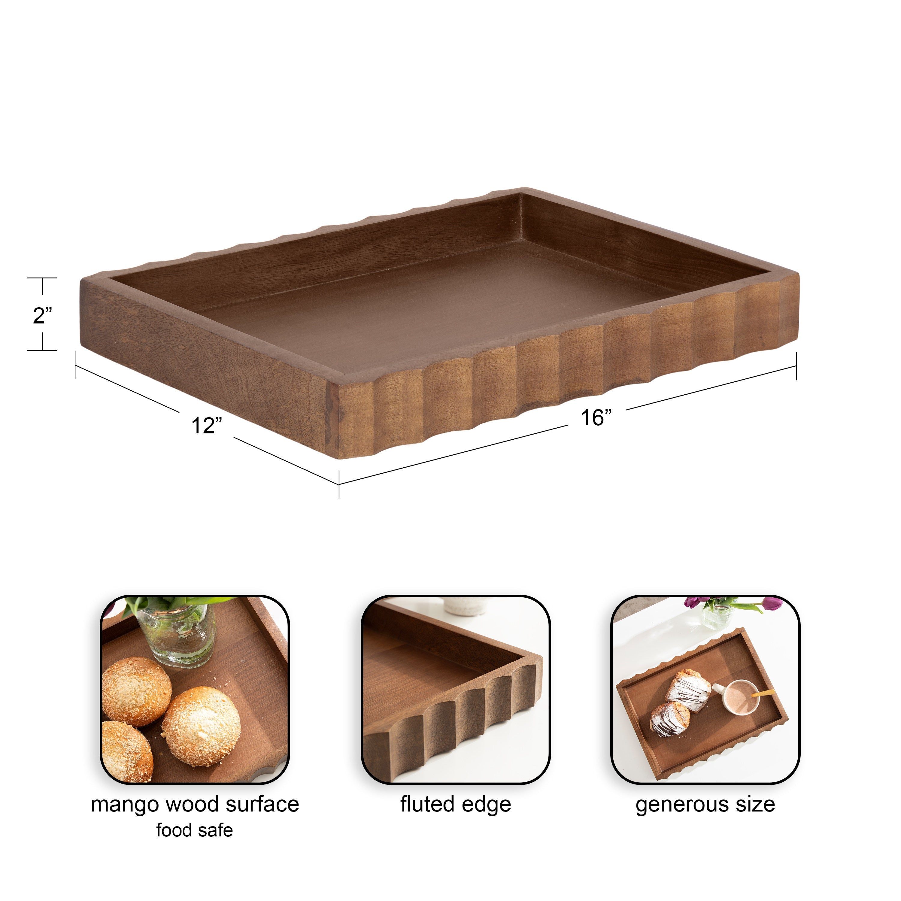 Lissi Rectangle Tray