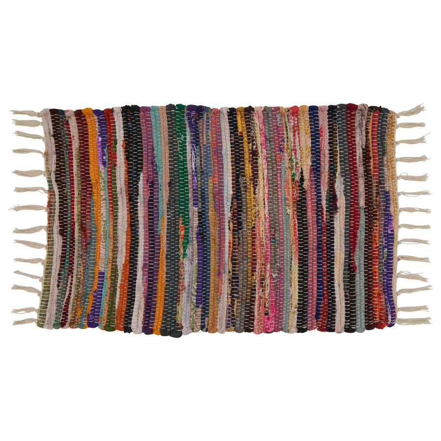 Multi-Colored Chindi Placemats, Set of 4