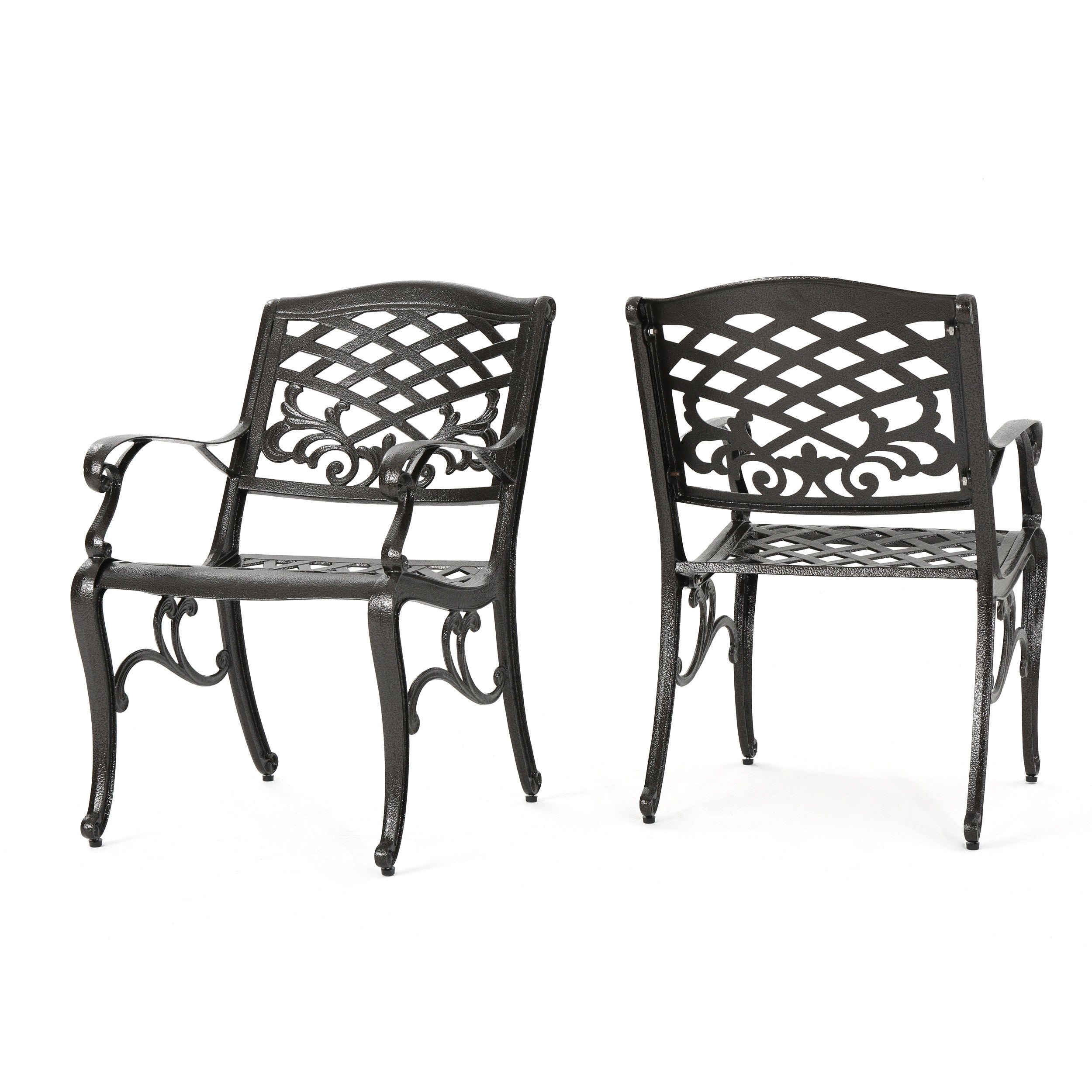 Luminea Lattice Outdoor Dining Chair
