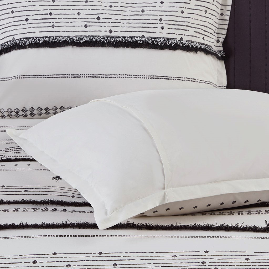 Nea Cotton Printed Comforter Set with Trim