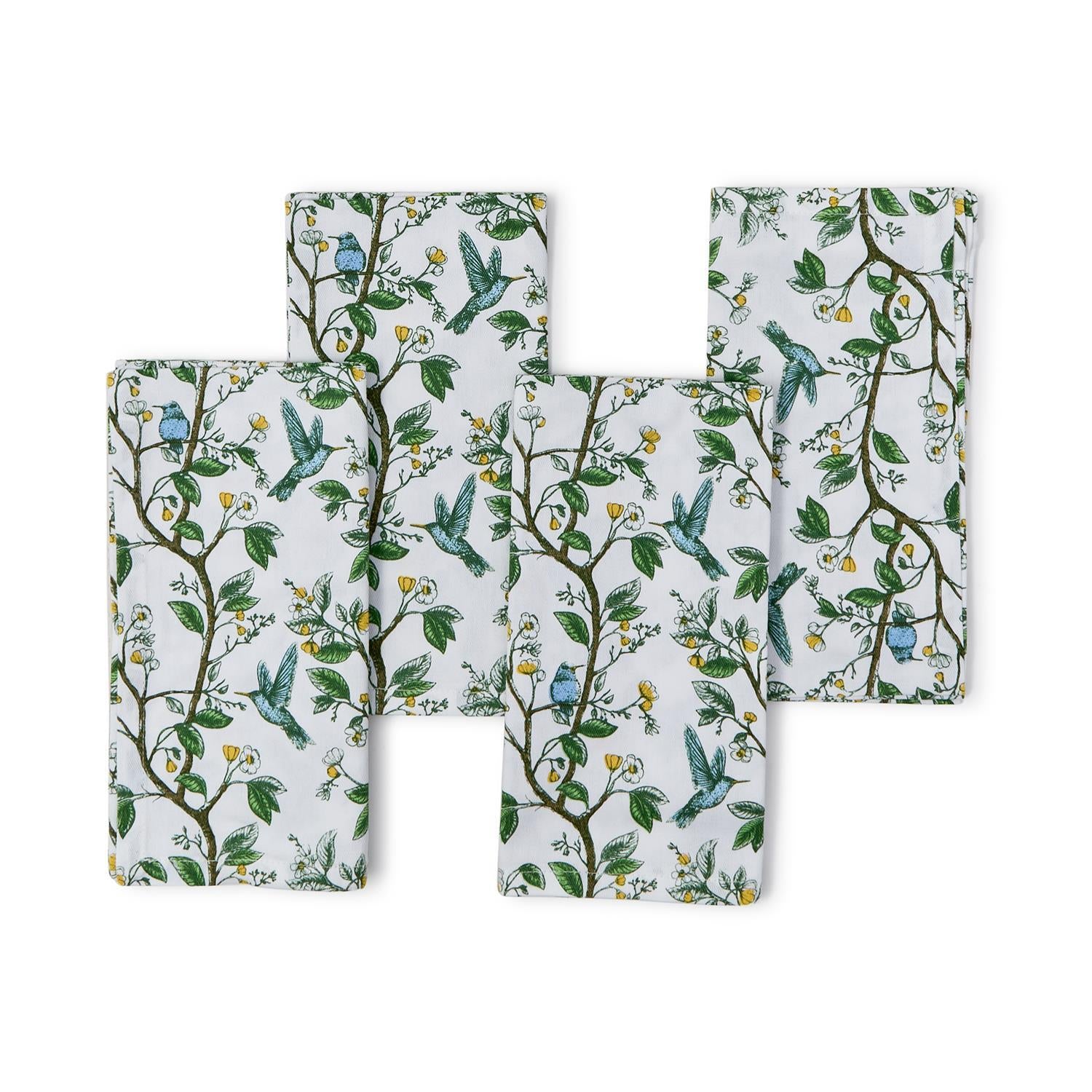 Pier 1 Hummingbird Cloth Napkins