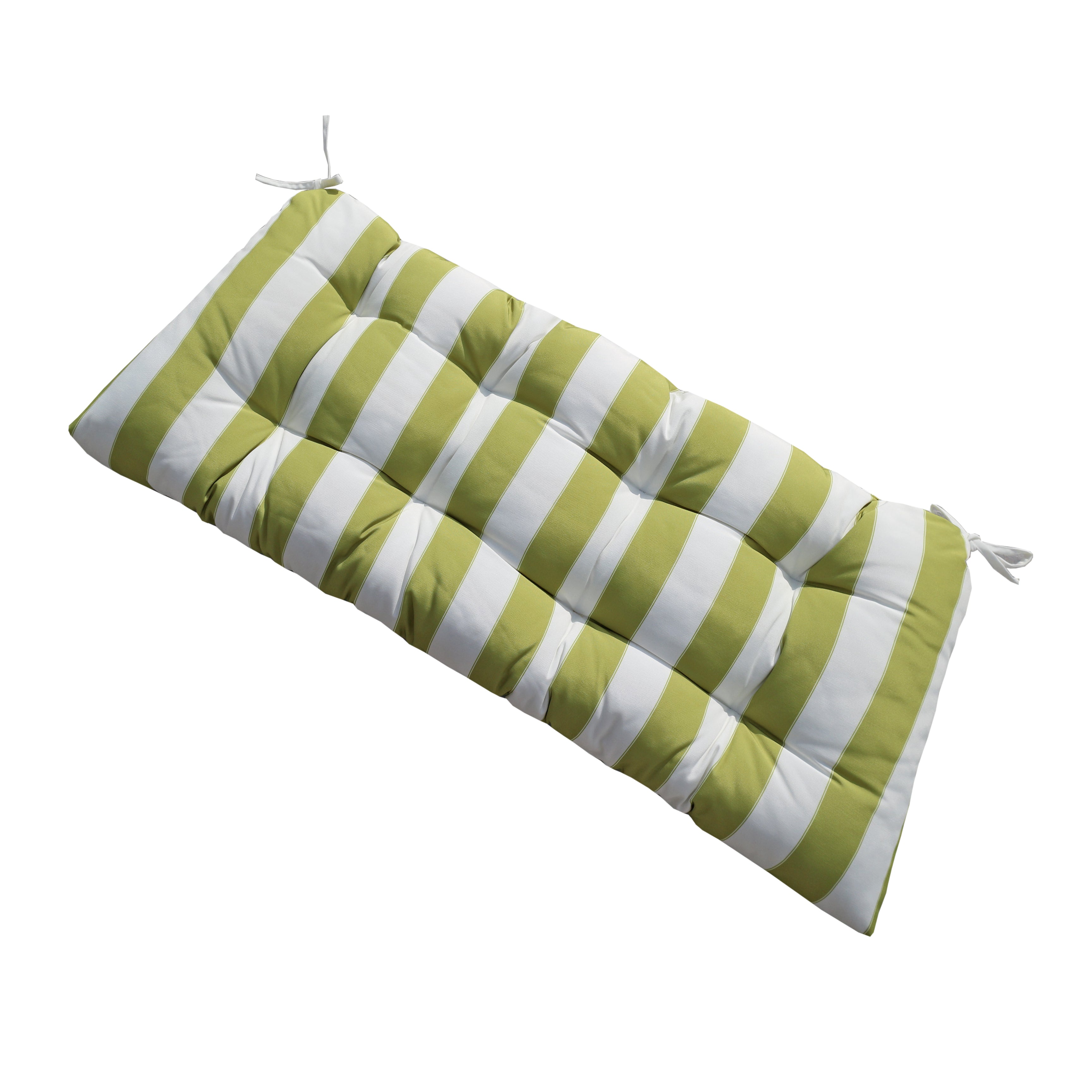 47" Tufted Outdoor Bench Cushion