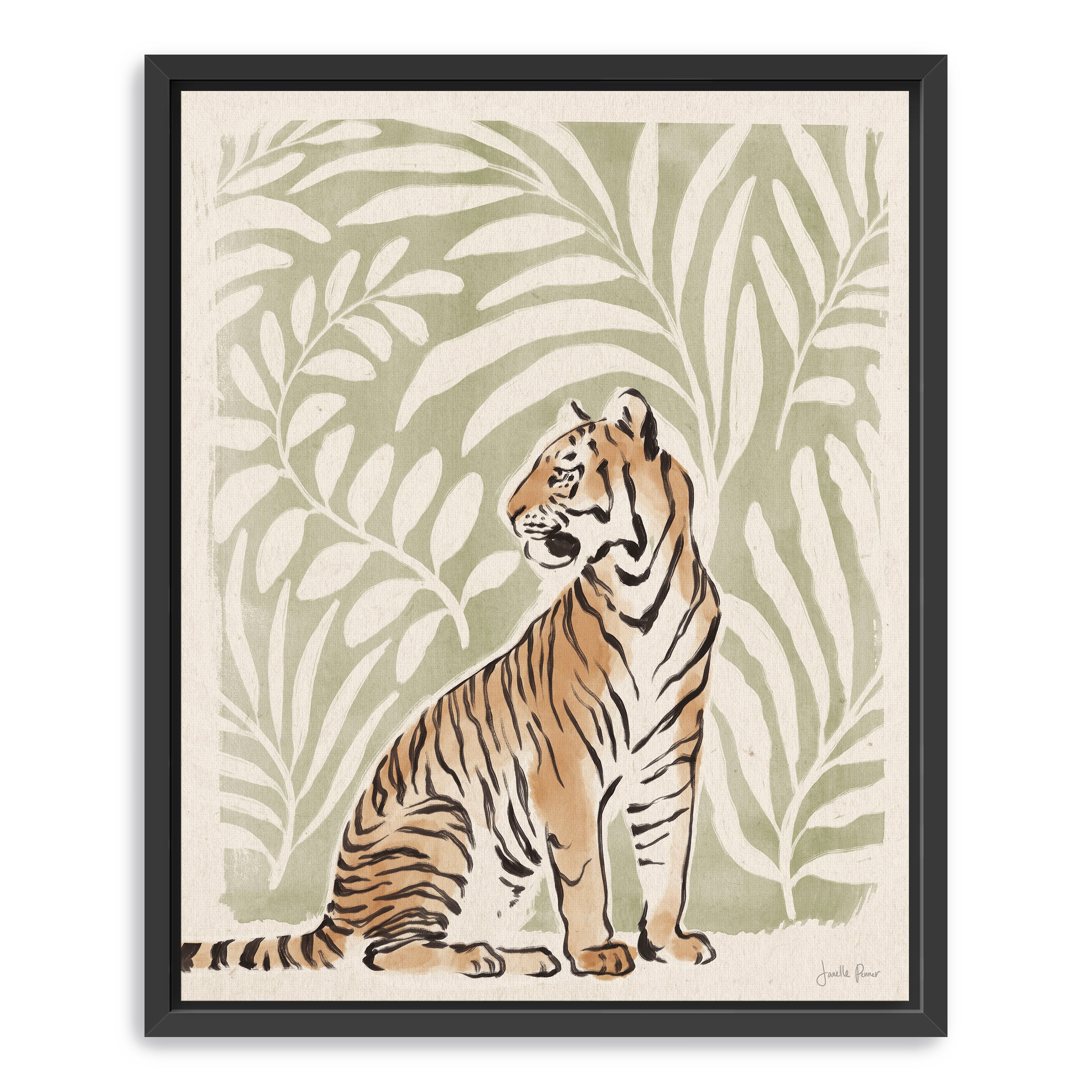 Jungle Cats II Canvas Giclee